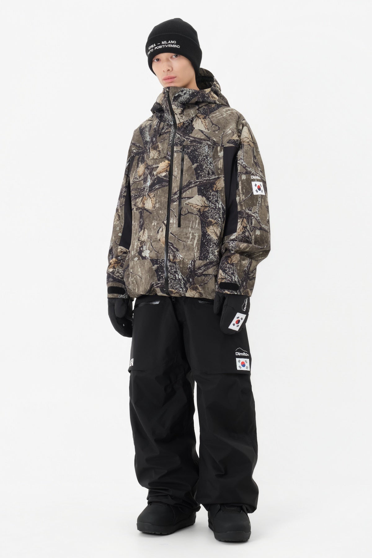 TEAM KOREA REPLICA TACTIC 2L PANTS (RELAXED FIT) BLACK