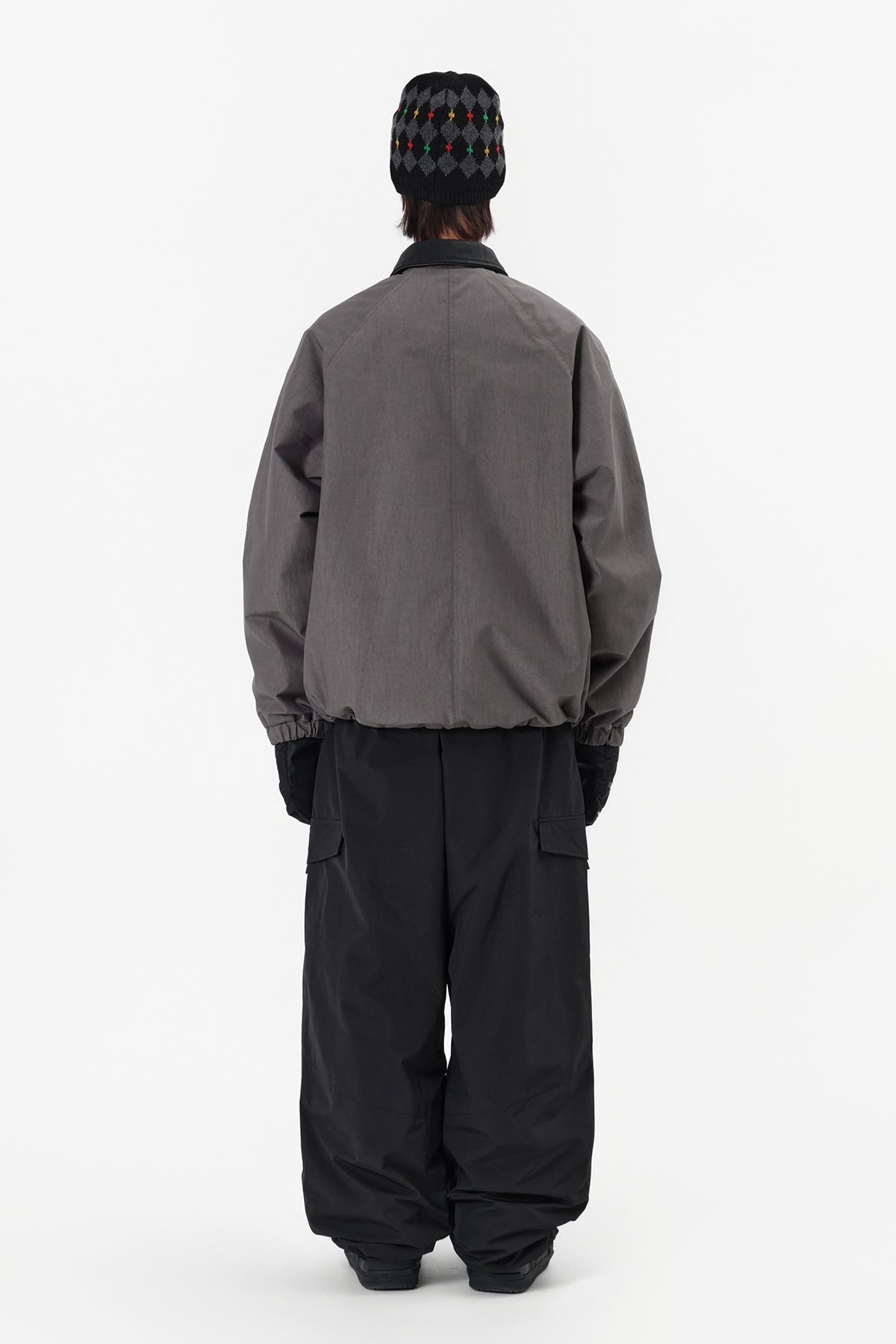 25 AIR FORCE BANDED PANTS (WIDE FIT LV.1) MID BLACK