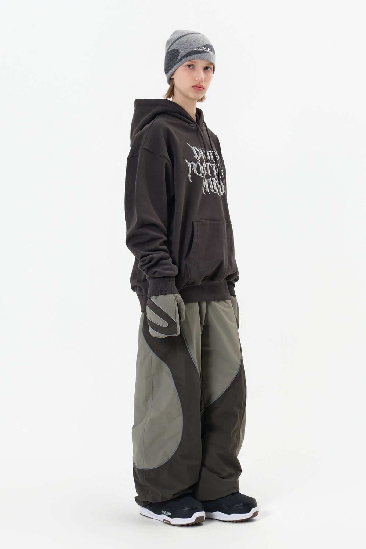 25 ATOM BANDED PANTS (WIDE FIT LV.1) SLATE SAGE