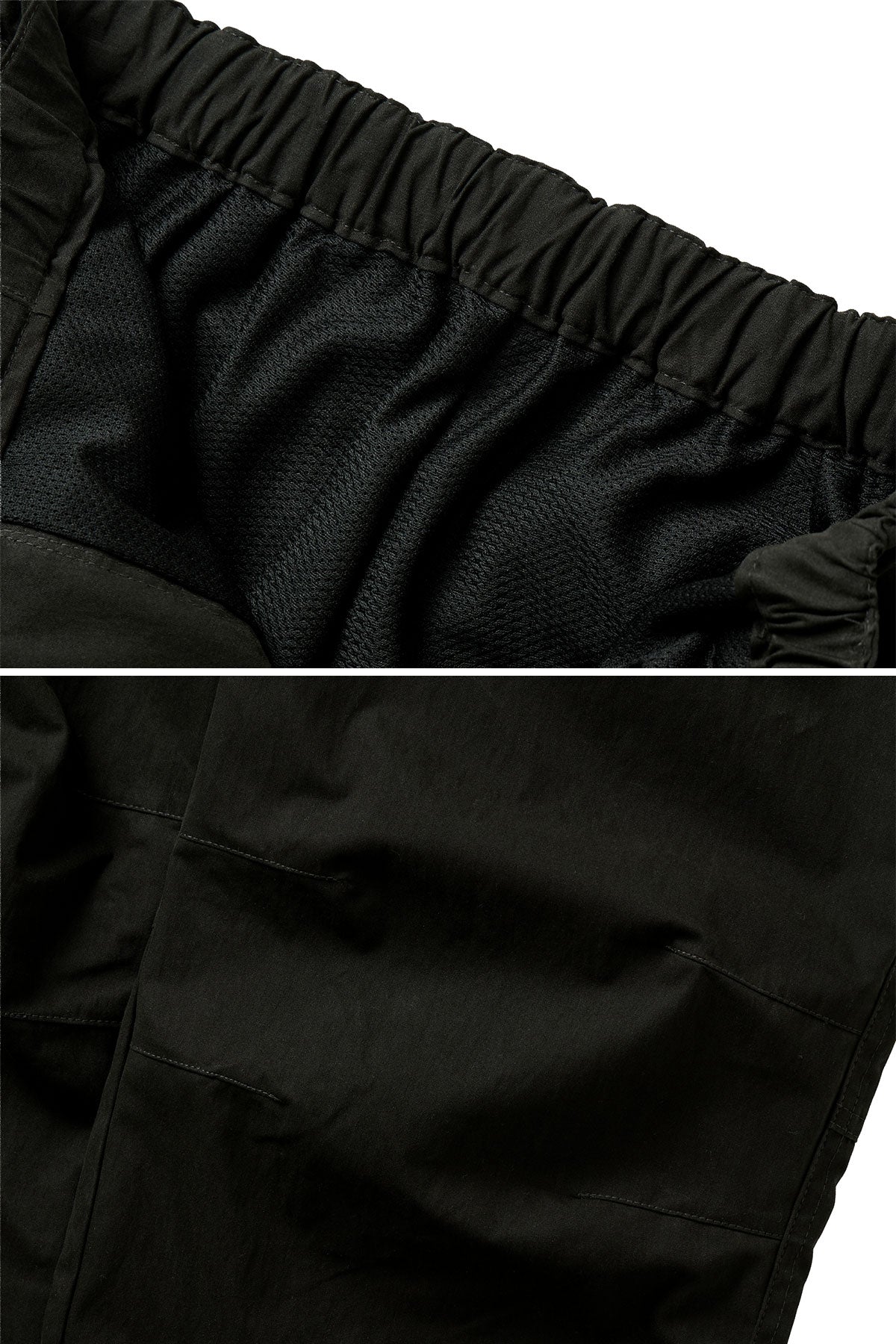 [FOUND POCKET] COTTON EASY PANTS BLACK