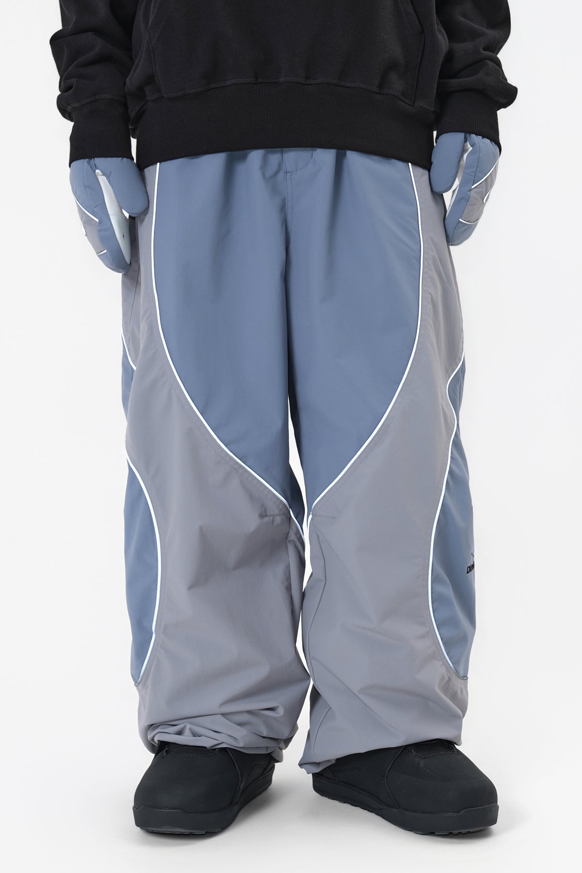 25 ATOM BANDED PANTS (WIDE FIT LV.1) STEEL