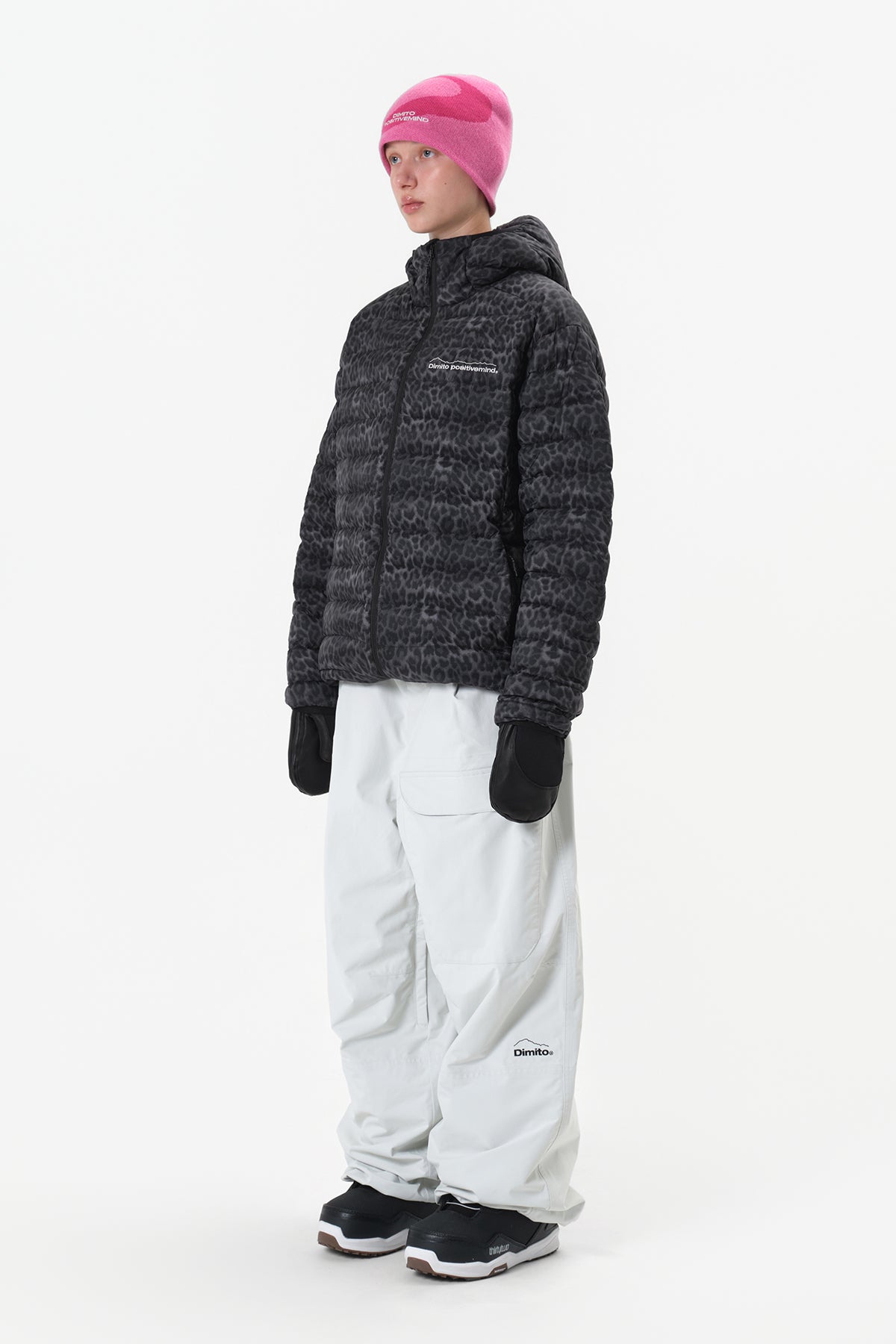 DECK WIDE BANDED PANTS (WIDE FIT LV.2) WHITE