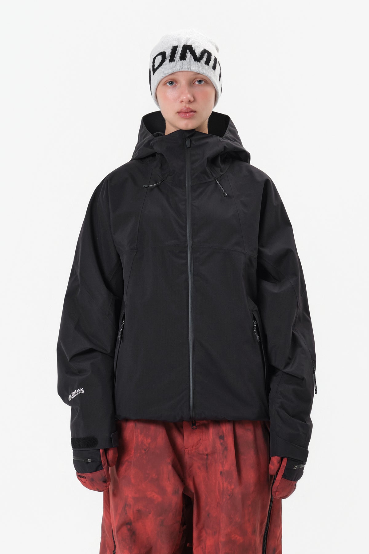 25 QUASAR FULL ZIP JACKET BLACK