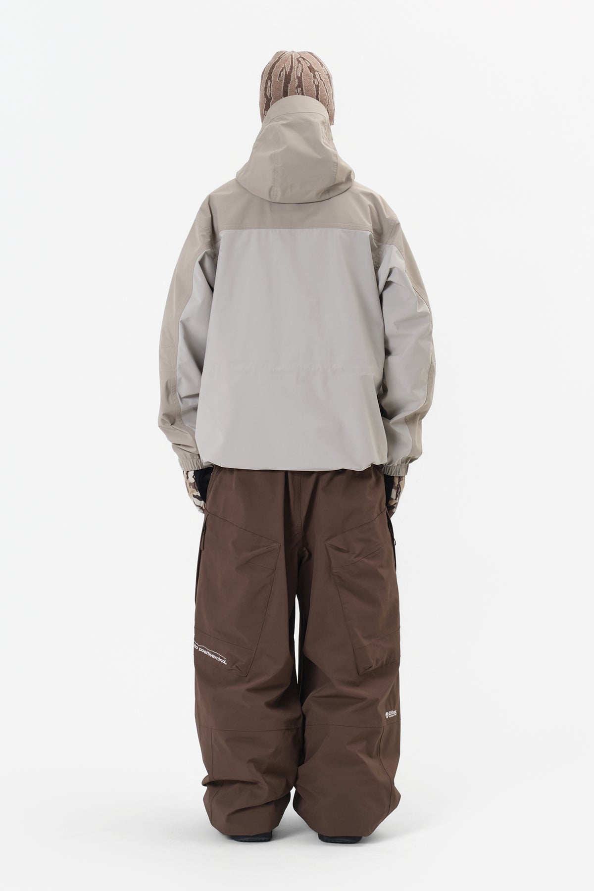 GIANT CARGO PANTS (WIDE FIT LV.2) BROWN