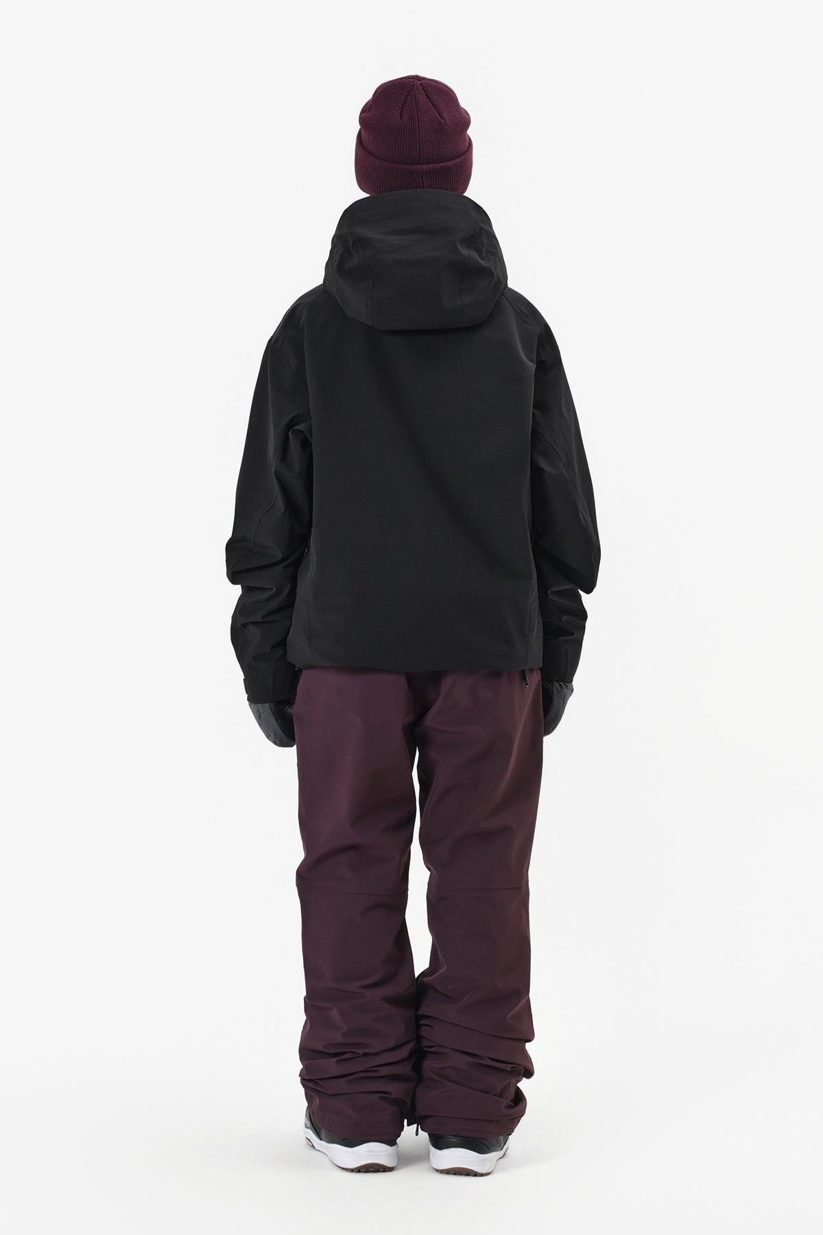 25 BIO SLIM PANTS (SLIM FIT) WINE