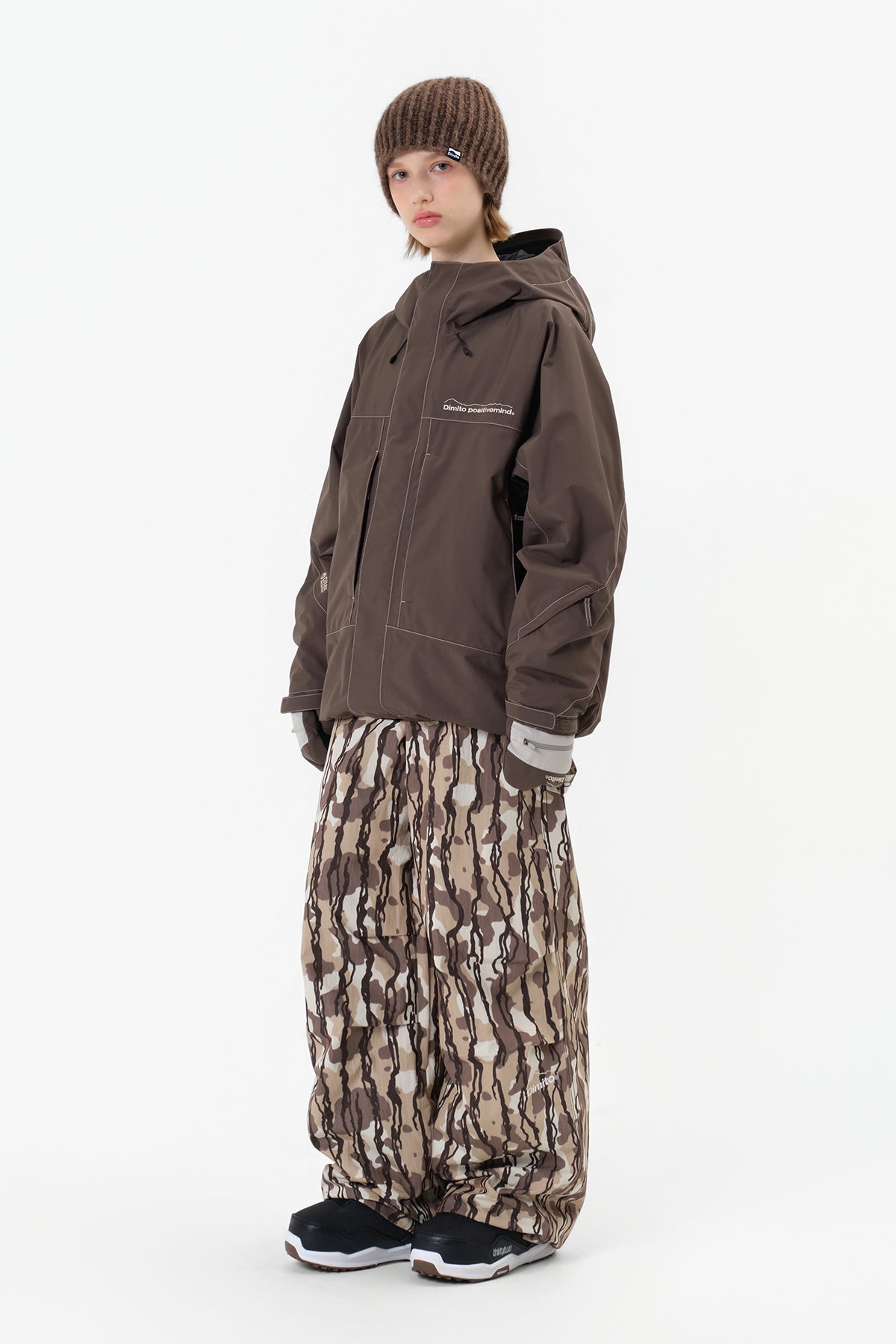 CARPENTER WIDE PANTS (WIDE FIT LV.1) HAE DESERT CAMO