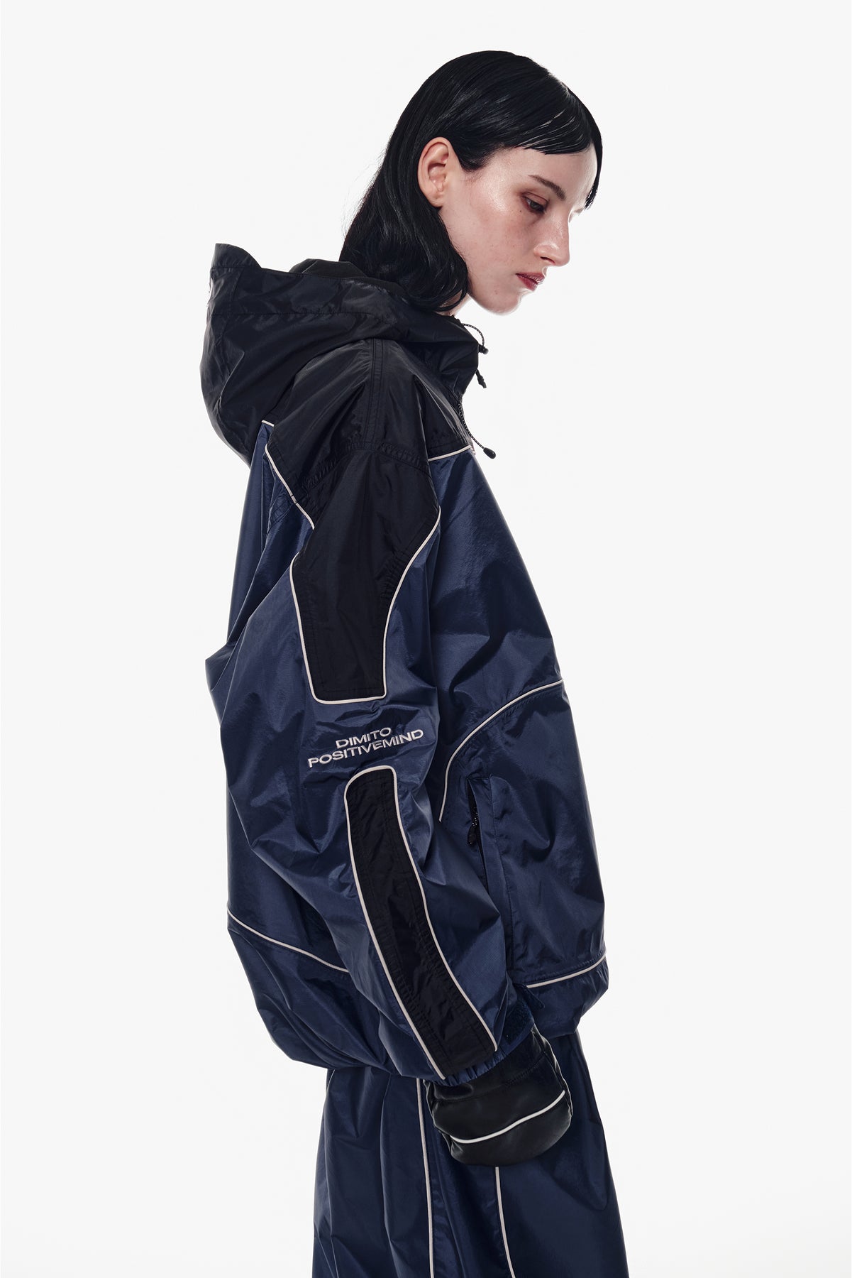 [PLAYBOY x DIMITO] PIPING TRACK JACKET CLOUDY BLUE