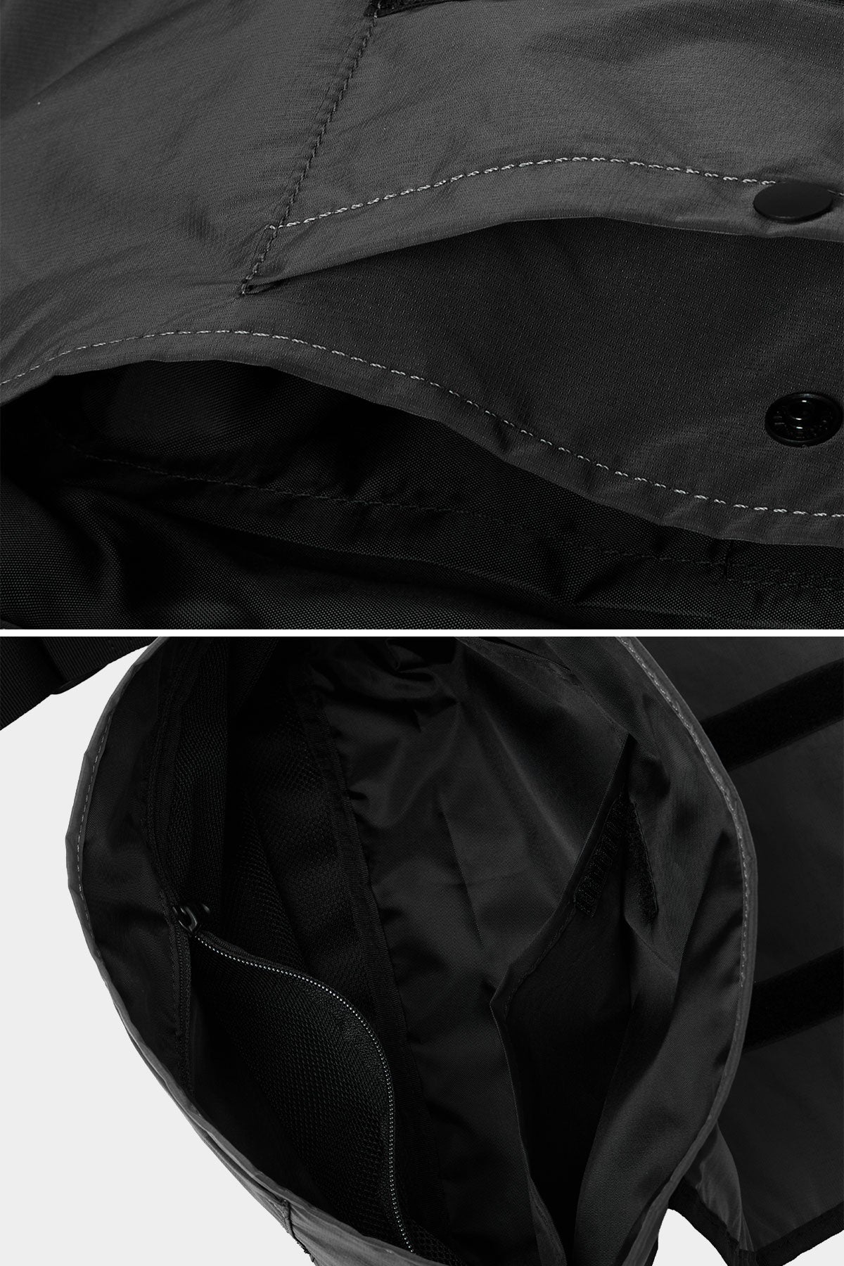 [FOUND POCKET] COMPACT UTILITY CROSS BAG BLACK