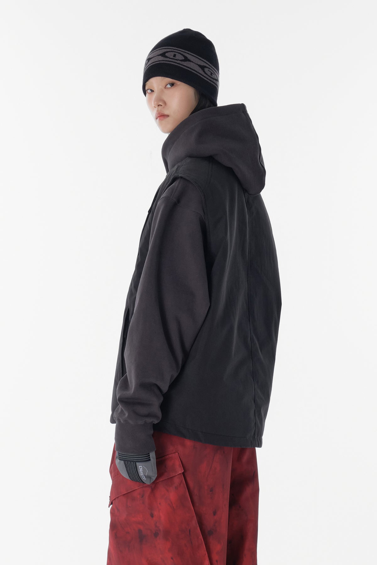 OVER VEST FADE BLACK
