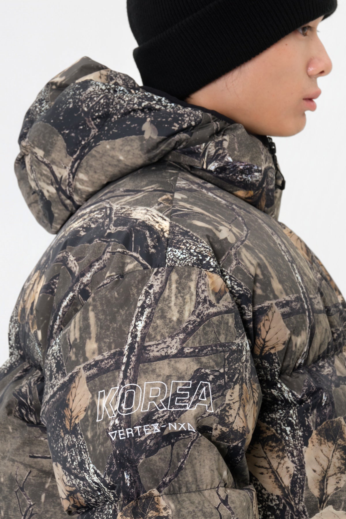 TEAM KOREA REPLICA 25 EASY DOWN JACKET REAL TREE