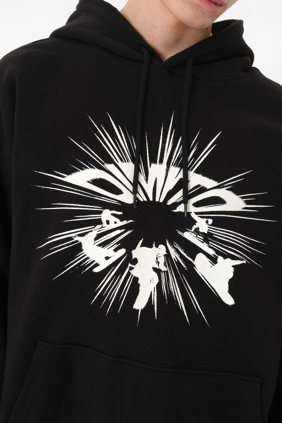 TEAM KOREA REPLICA SPEEDING HOODIE BLACK