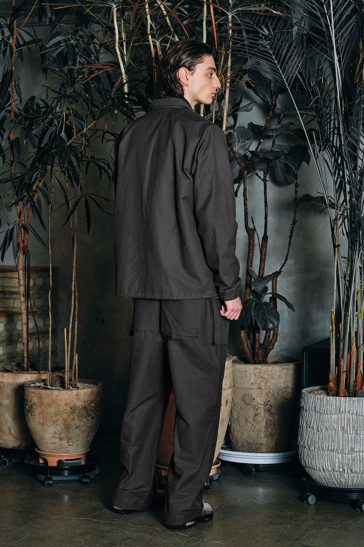 [FOUND POCKET] CARGO POCKET PANTS GREY