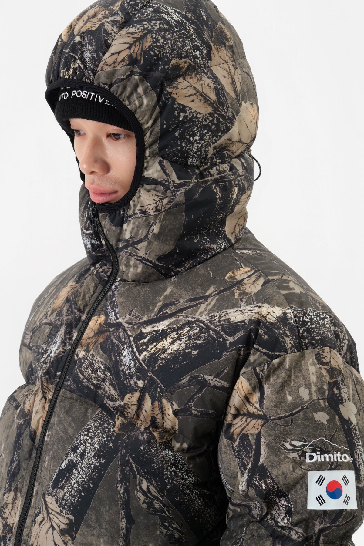 TEAM KOREA REPLICA 25 EASY DOWN JACKET REAL TREE