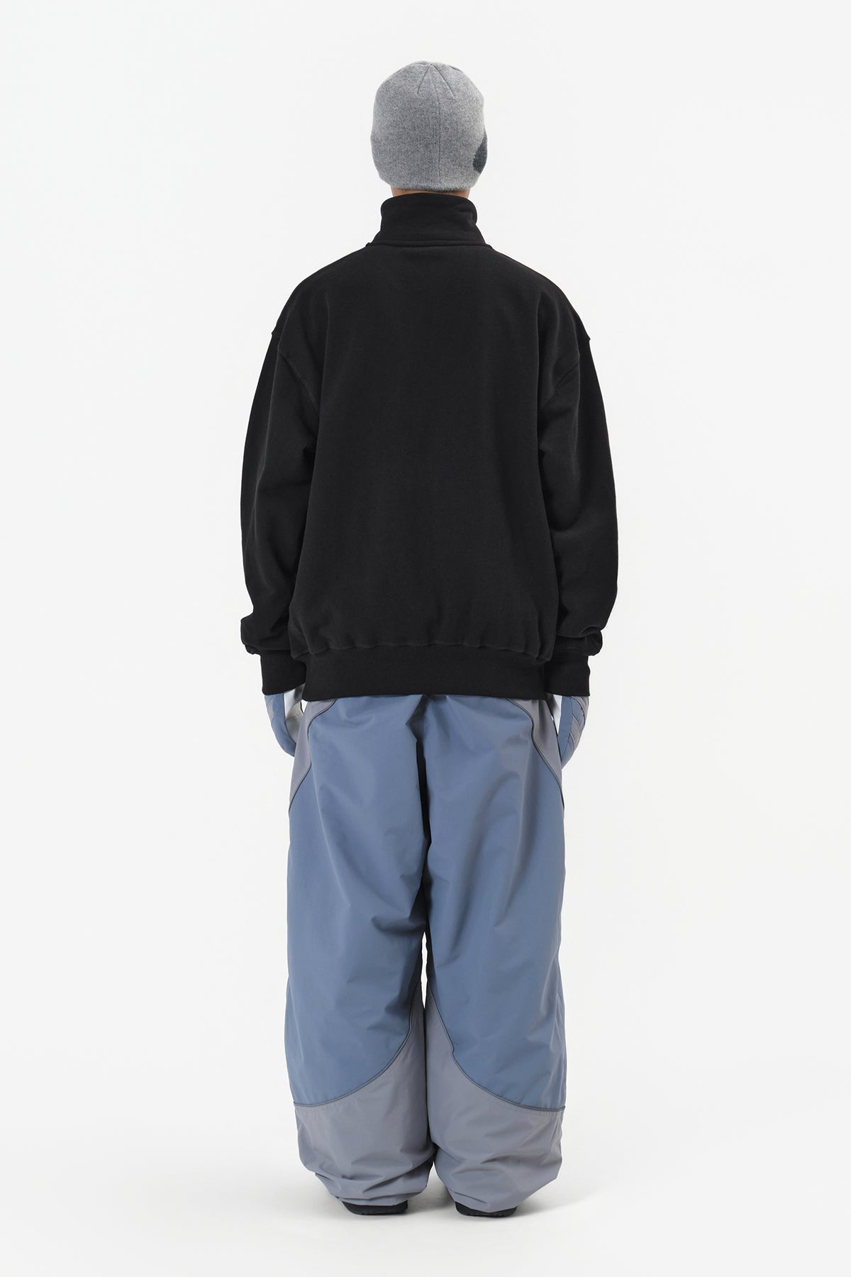 25 ATOM BANDED PANTS (WIDE FIT LV.1) STEEL