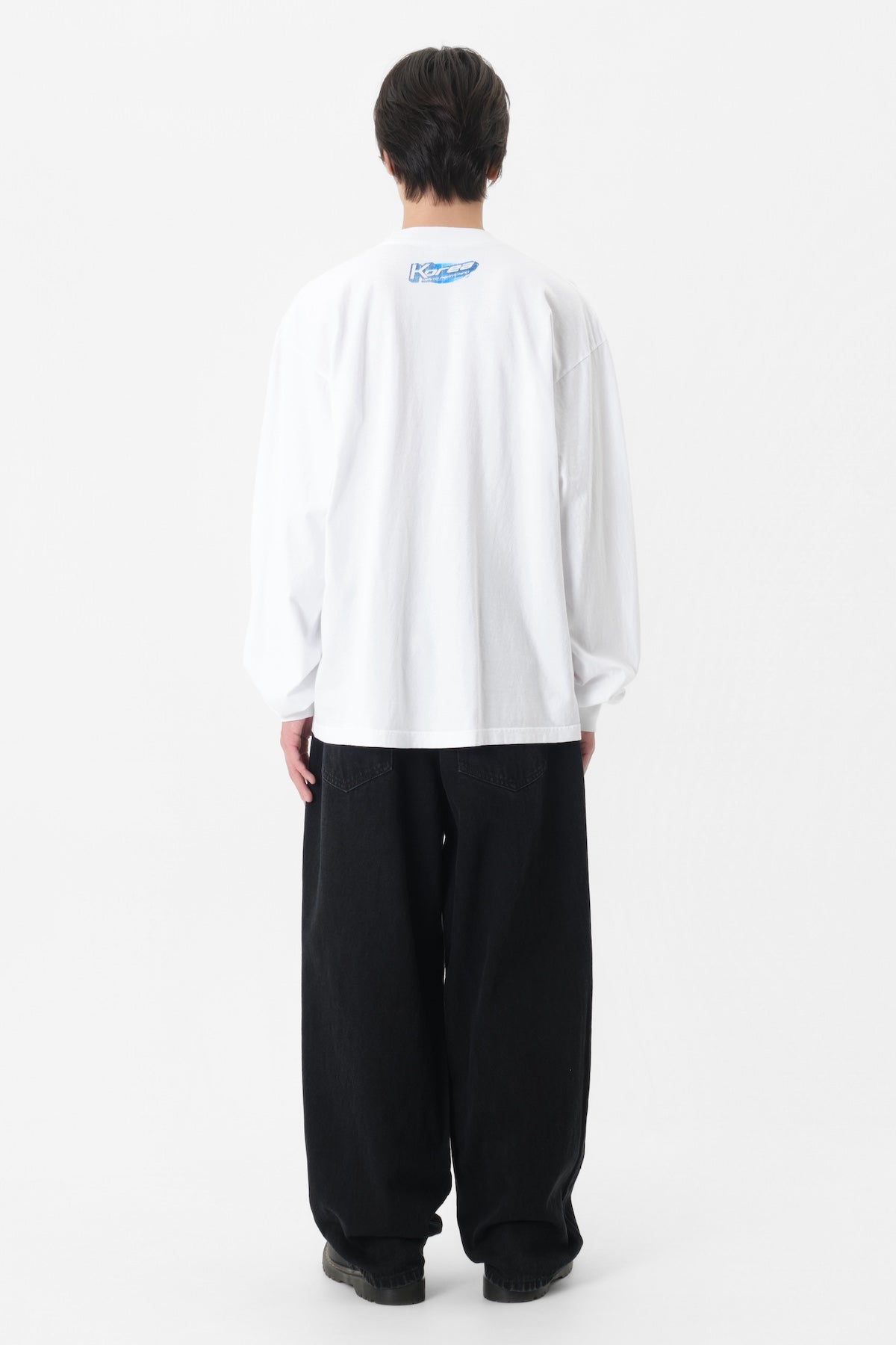 TEAM KOREA REPLICA COLLAGE LSV GD 6.5OZ TEE WHITE