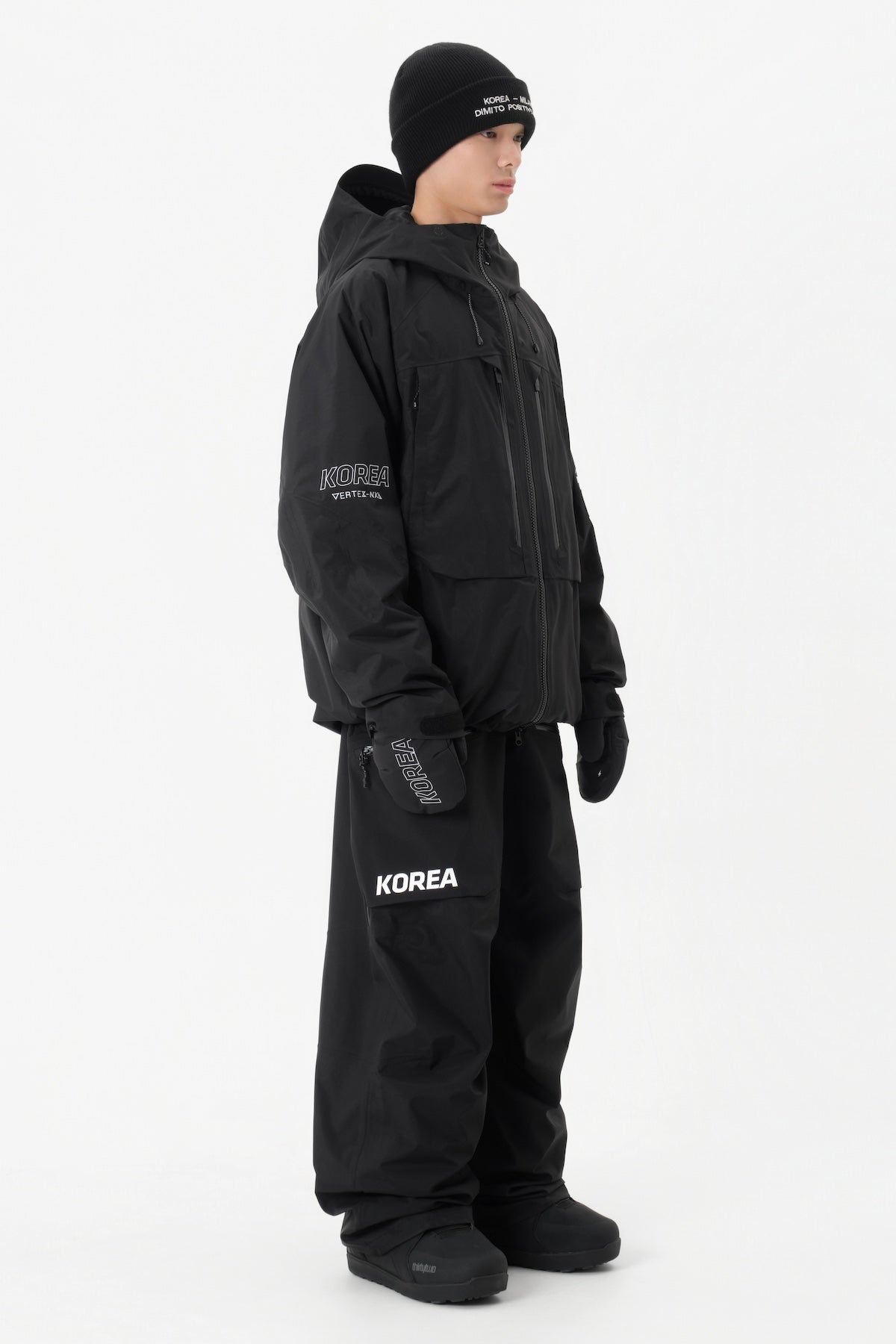 TEAM KOREA REPLICA TACTIC 2L PANTS (RELAXED FIT) BLACK