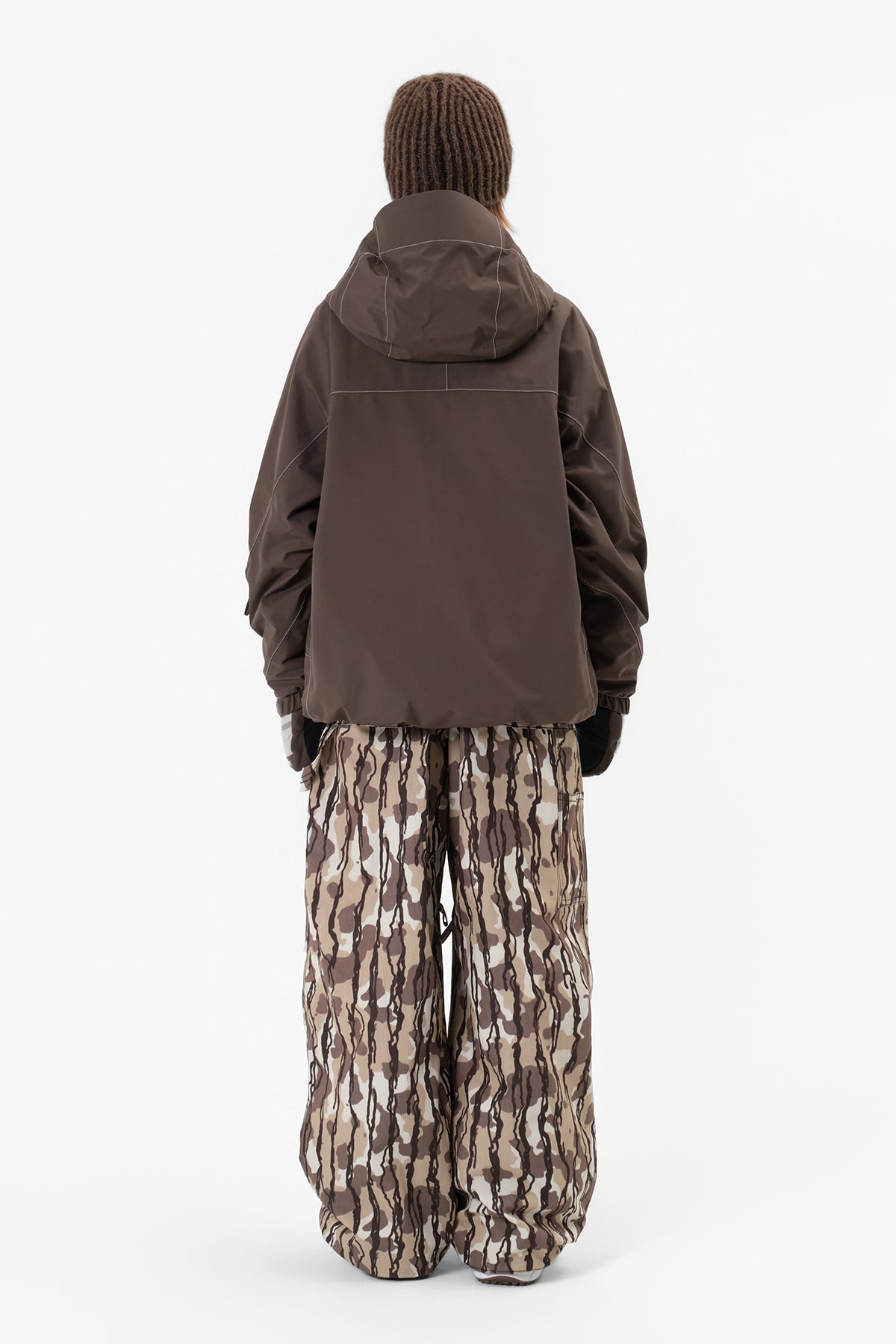 CARPENTER WIDE PANTS (WIDE FIT LV.1) HAE DESERT CAMO