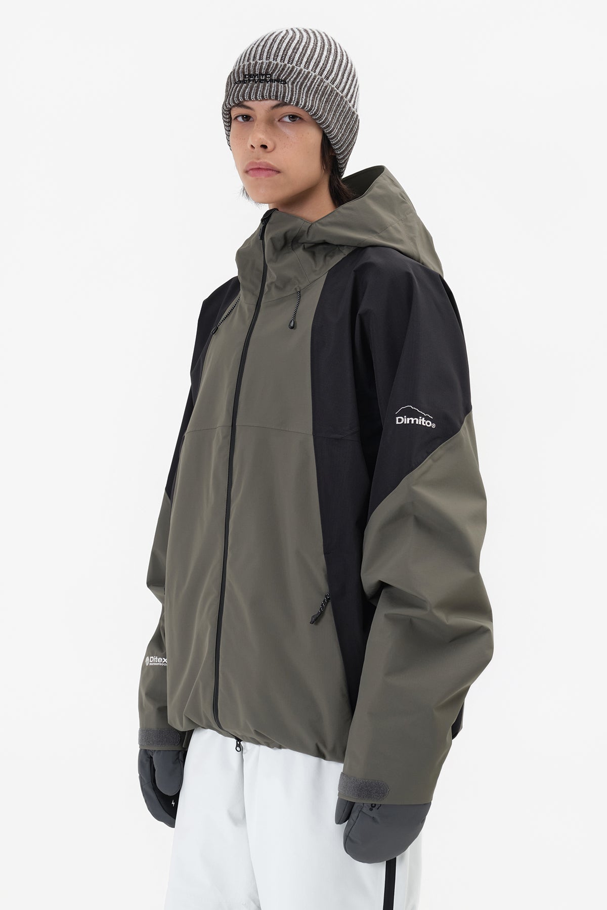 25 QUASAR FULL ZIP JACKET DARK OLIVE