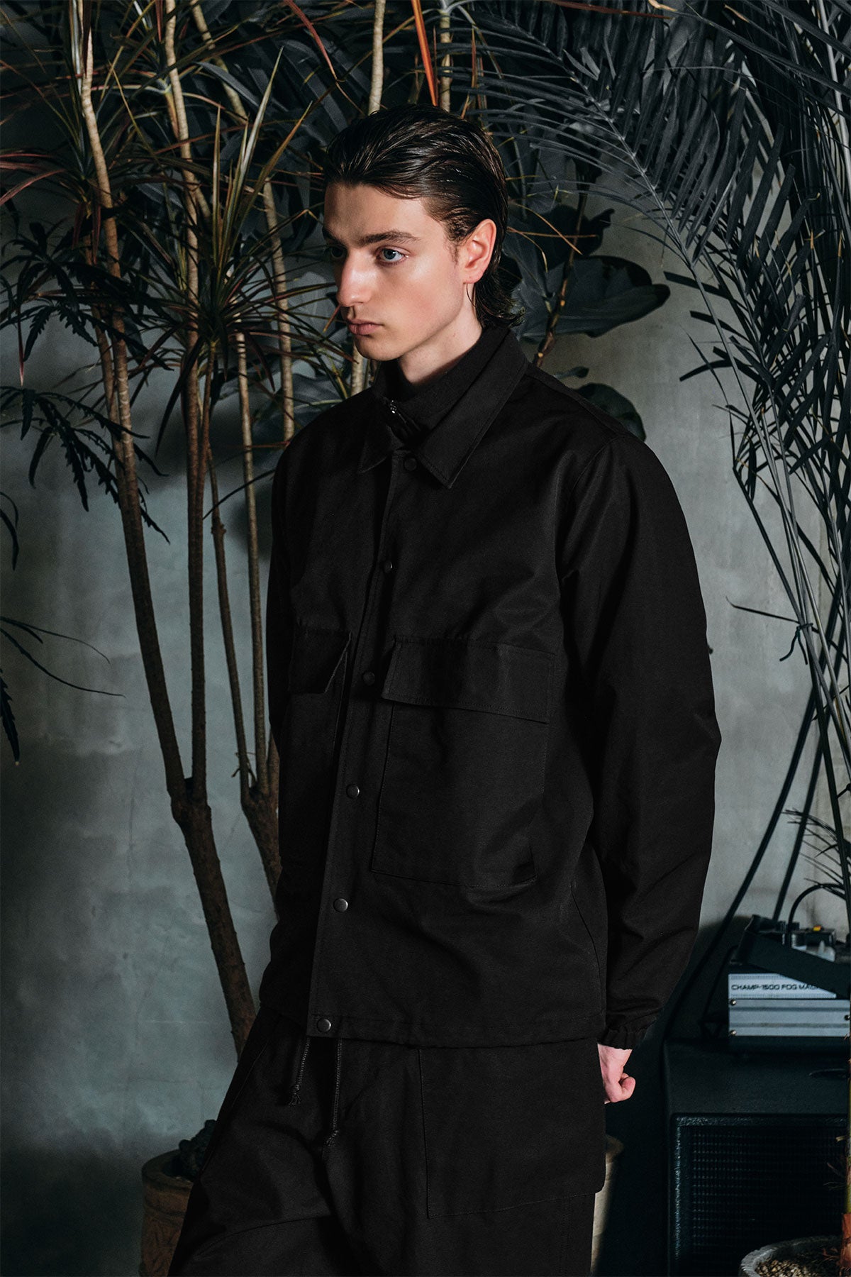 [FOUND POCKET] COTTON TWILL JACKET DARK NAVY