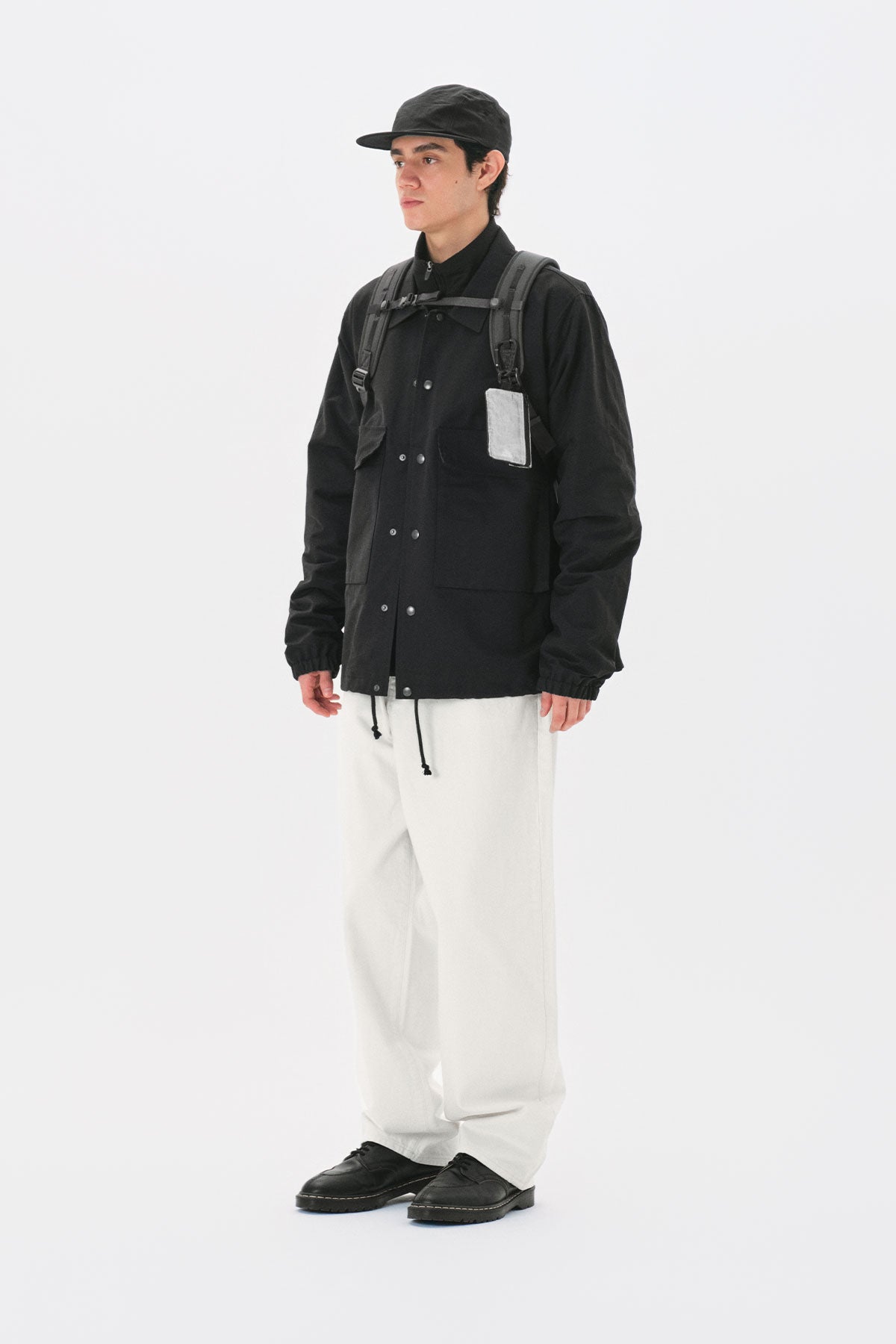 [FOUND POCKET] UTILITY CLIP POUCH BLACK