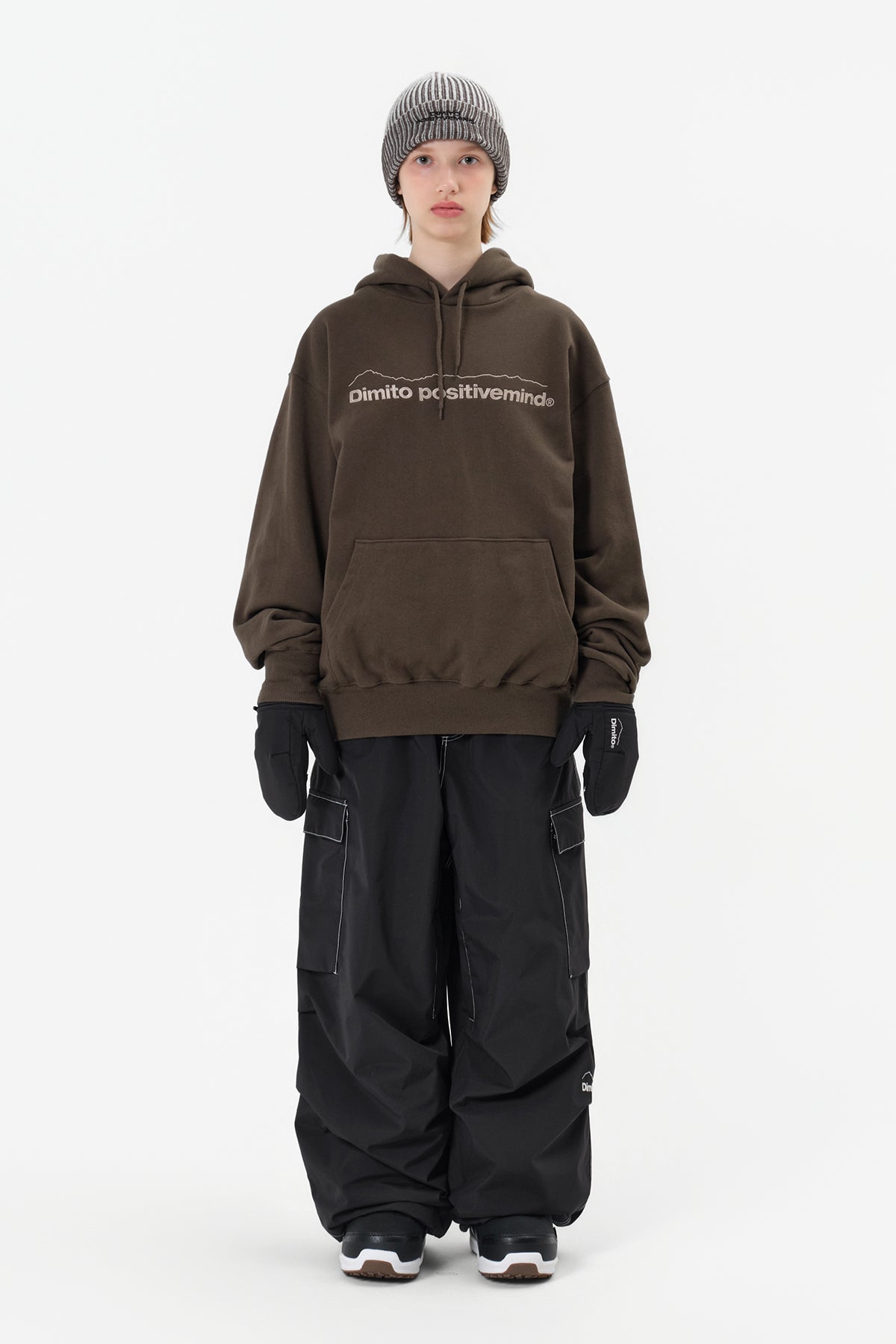 WORKS LINE PANTS (WIDE FIT LV.1) BLACK