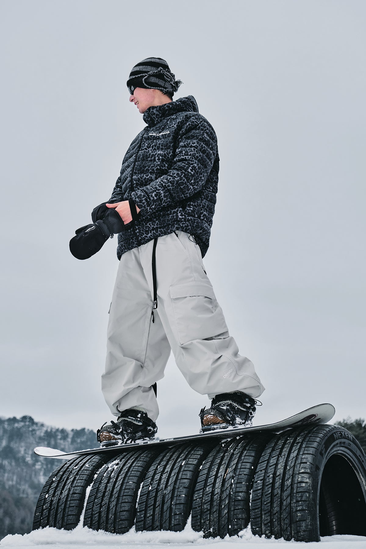 WORKS LINE PANTS (WIDE FIT LV.1) OATMEAL