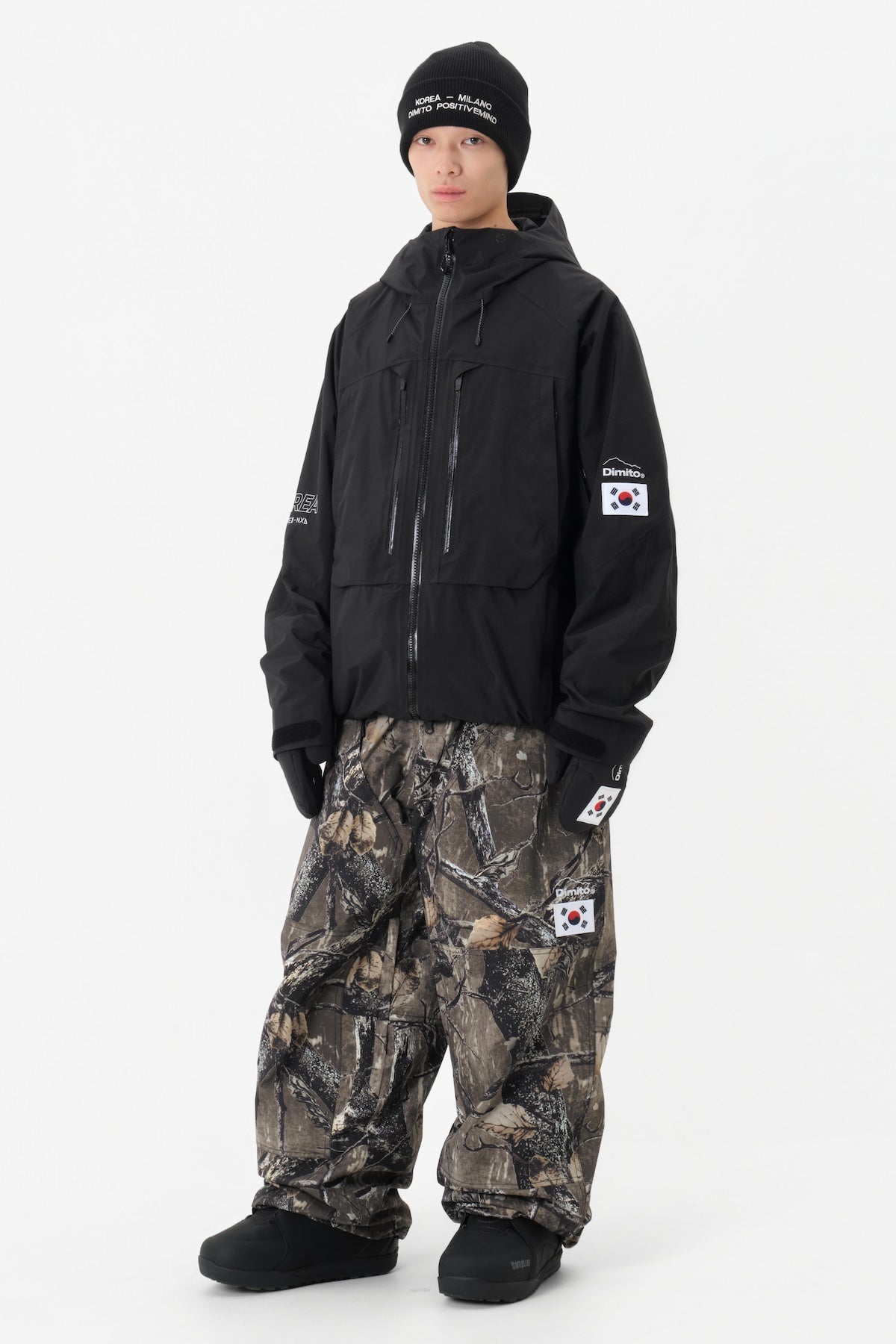 TEAM KOREA REPLICA 2L JACKET BLACK