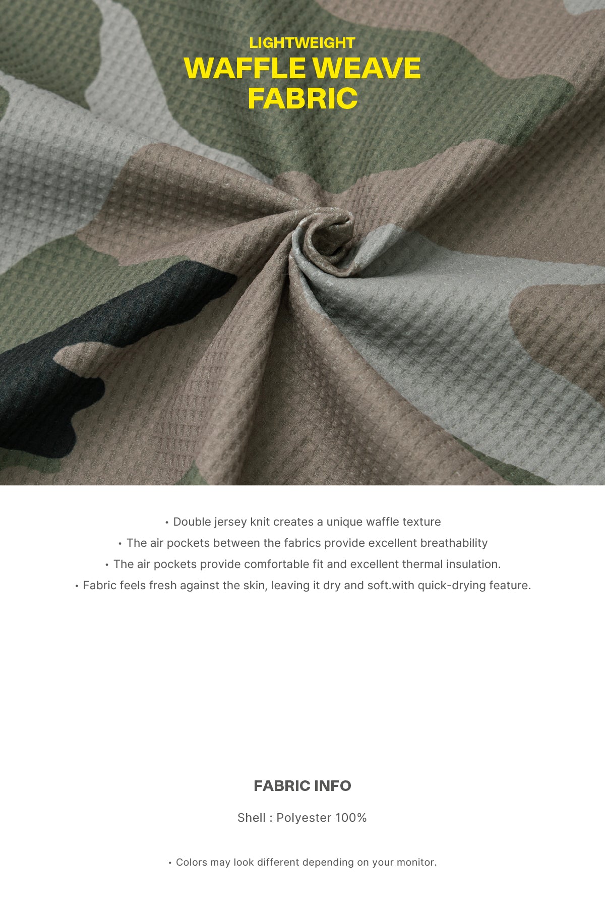 LW WAFFLE LSV TEE FADE CAMO (Delivery date : 26.09.28)