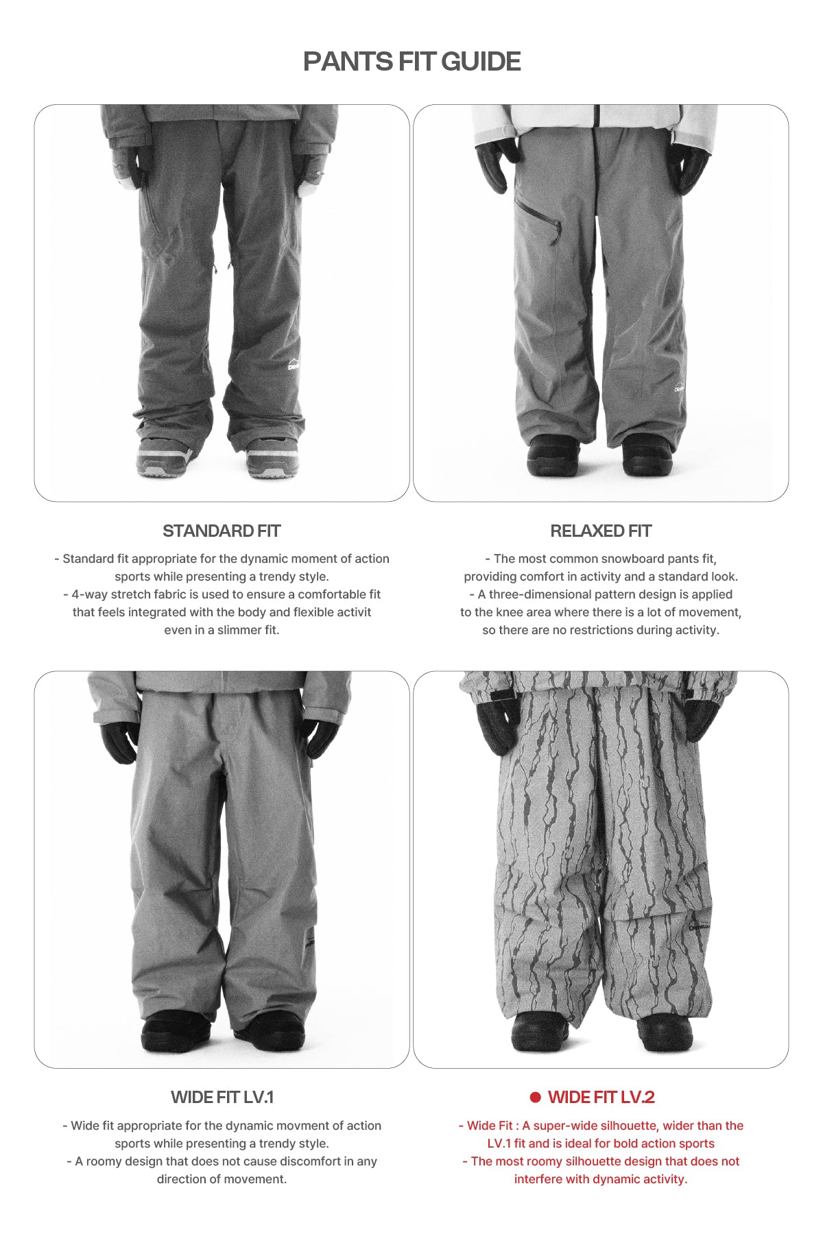 COATED DOUBLE KNEE PANTS (WIDE FIT LV.2) BLACK (Delivery start : 26.09.09)
