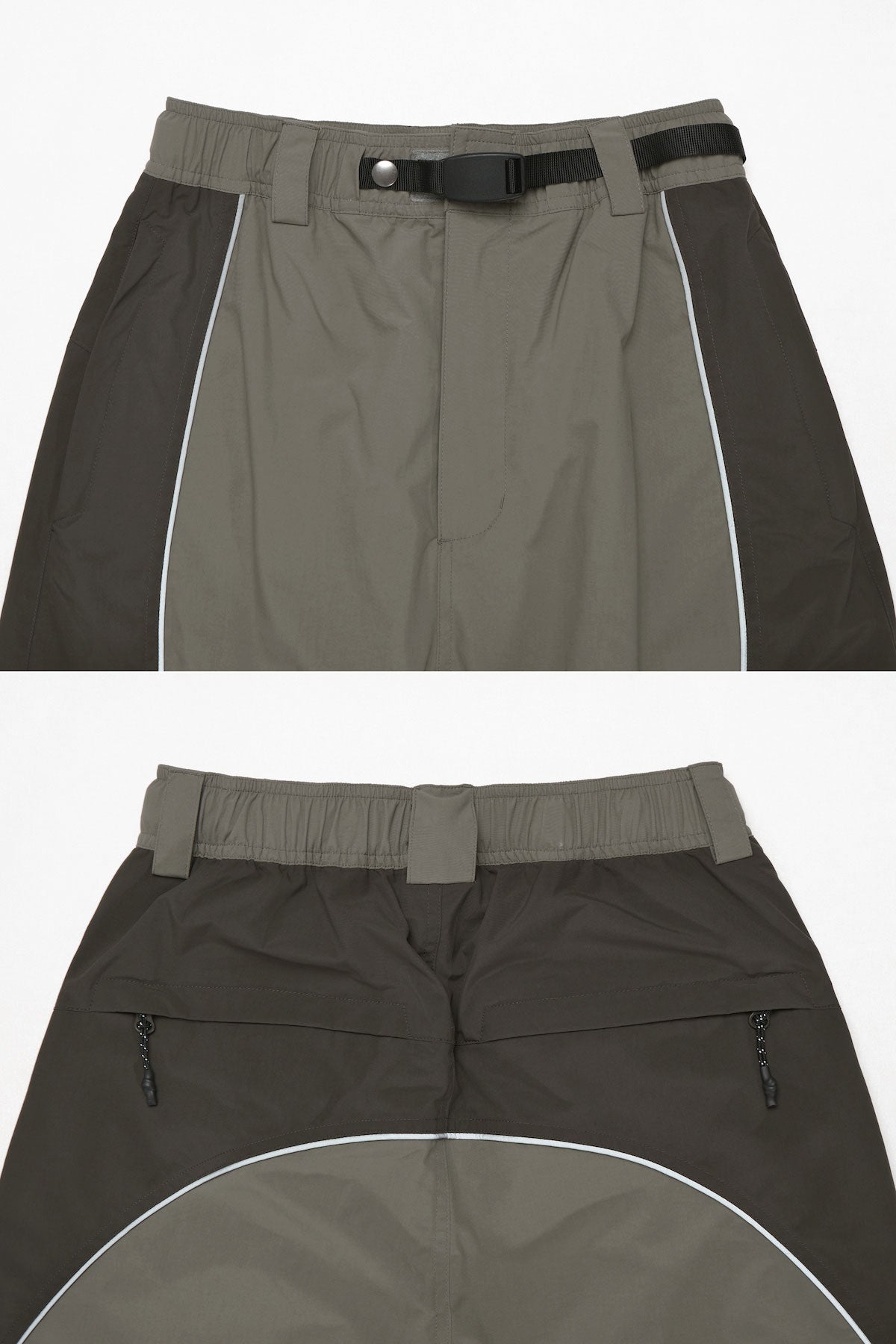 25 ATOM BANDED PANTS (WIDE FIT LV.1) STEEL