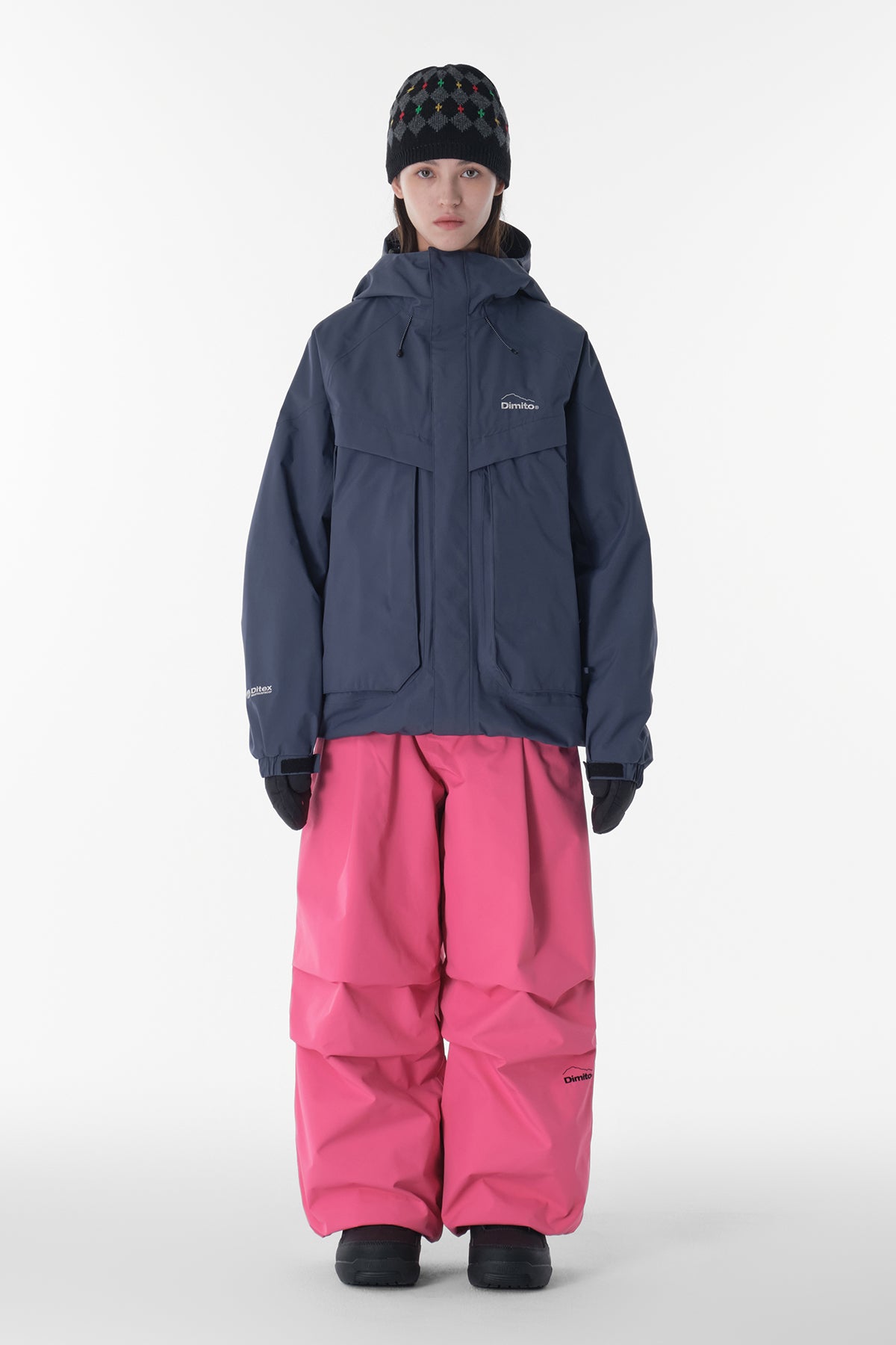 BASIC WIDE PANTS (WIDE FIT LV.2) FUCHSIA