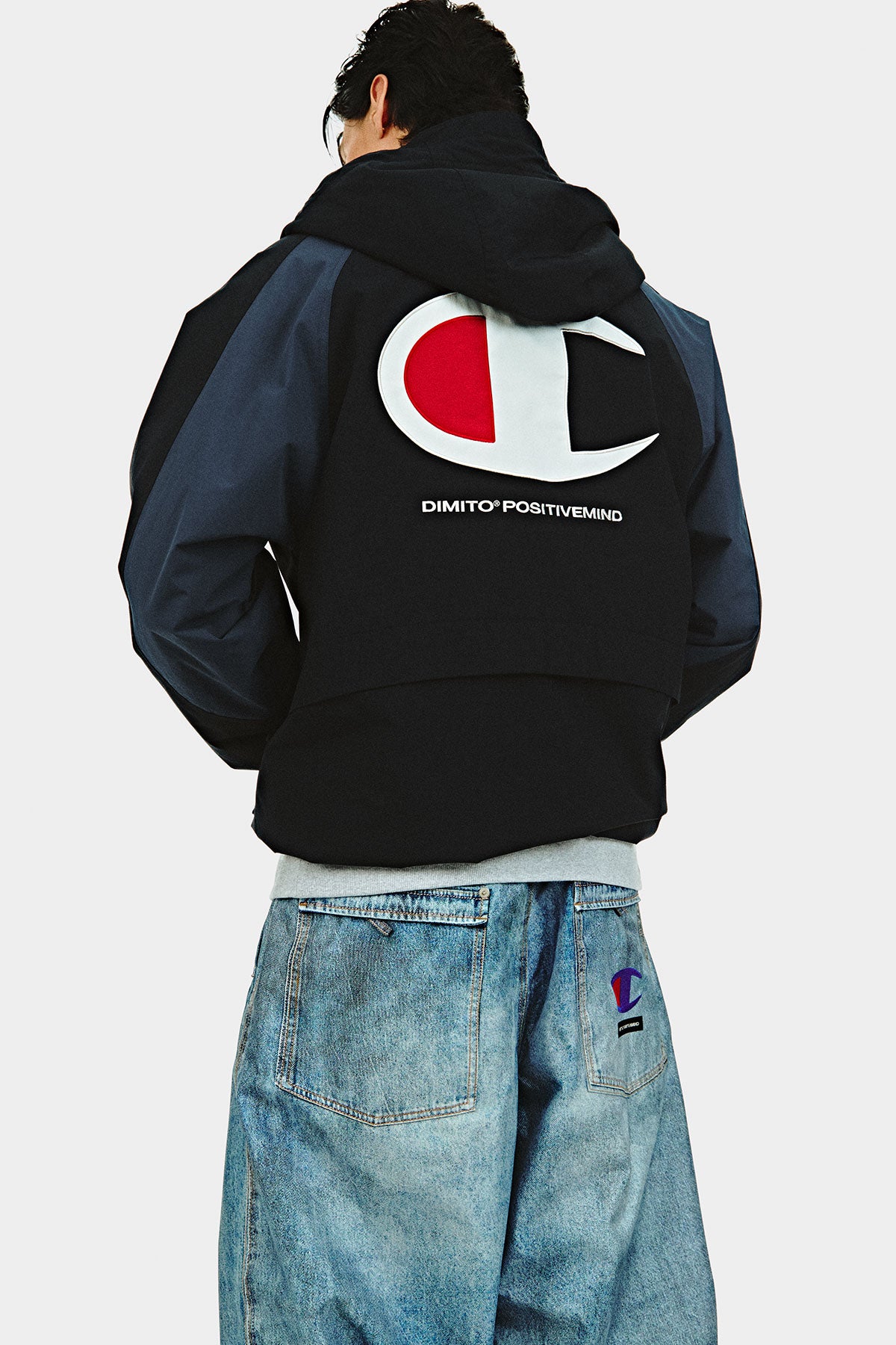 [CHAMPION x DIMITO] VARSITY ANORAK TRACK JACKET DEEP NAVY (Available date : 26.10.12)