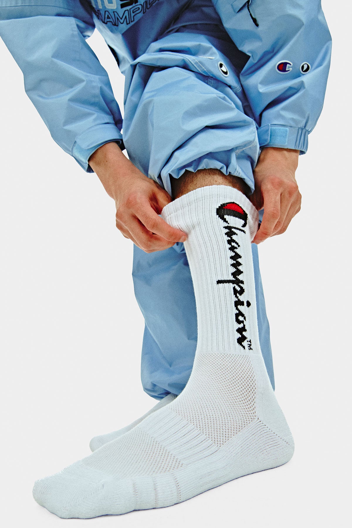 [CHAMPION x DIMITO] SCRIPT CREW SOCKS WHITE (Available date : 26.10.12)