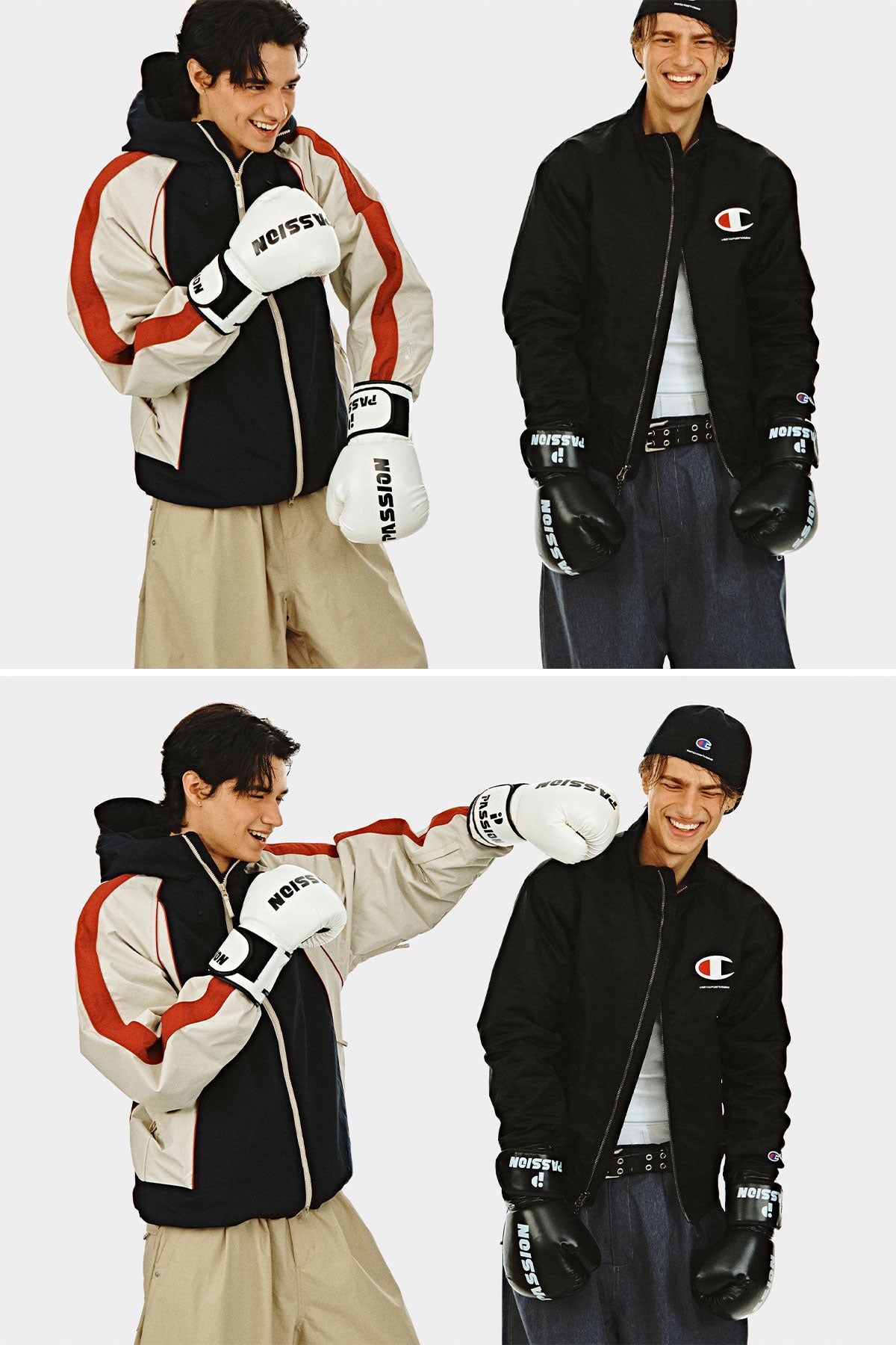 [CHAMPION x DIMITO] HERITAGE BLOCK LINE JACKET DEEP NAVY (Available date : 26.10.12)