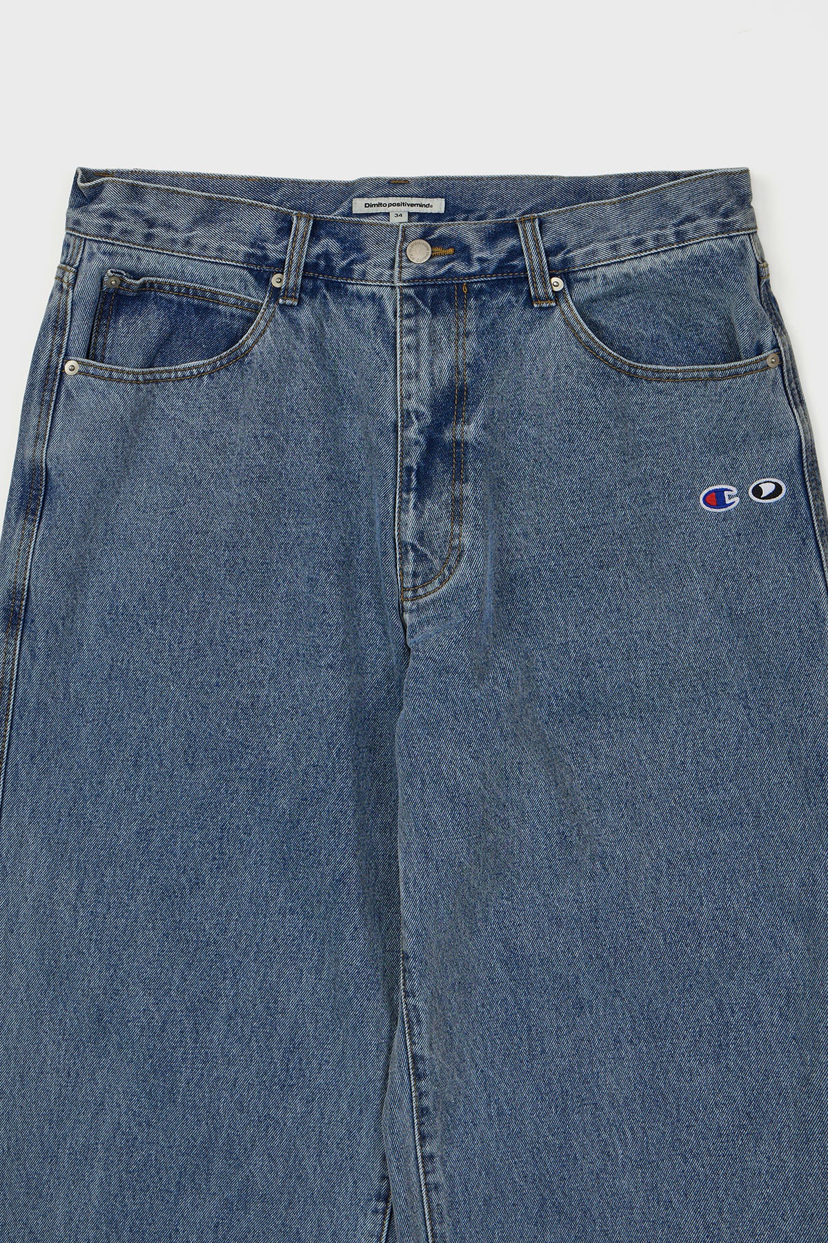[CHAMPION x DIMITO] OG DENIM PANTS (LOOSE FIT) MID BLUE (Available date : 26.10.12)