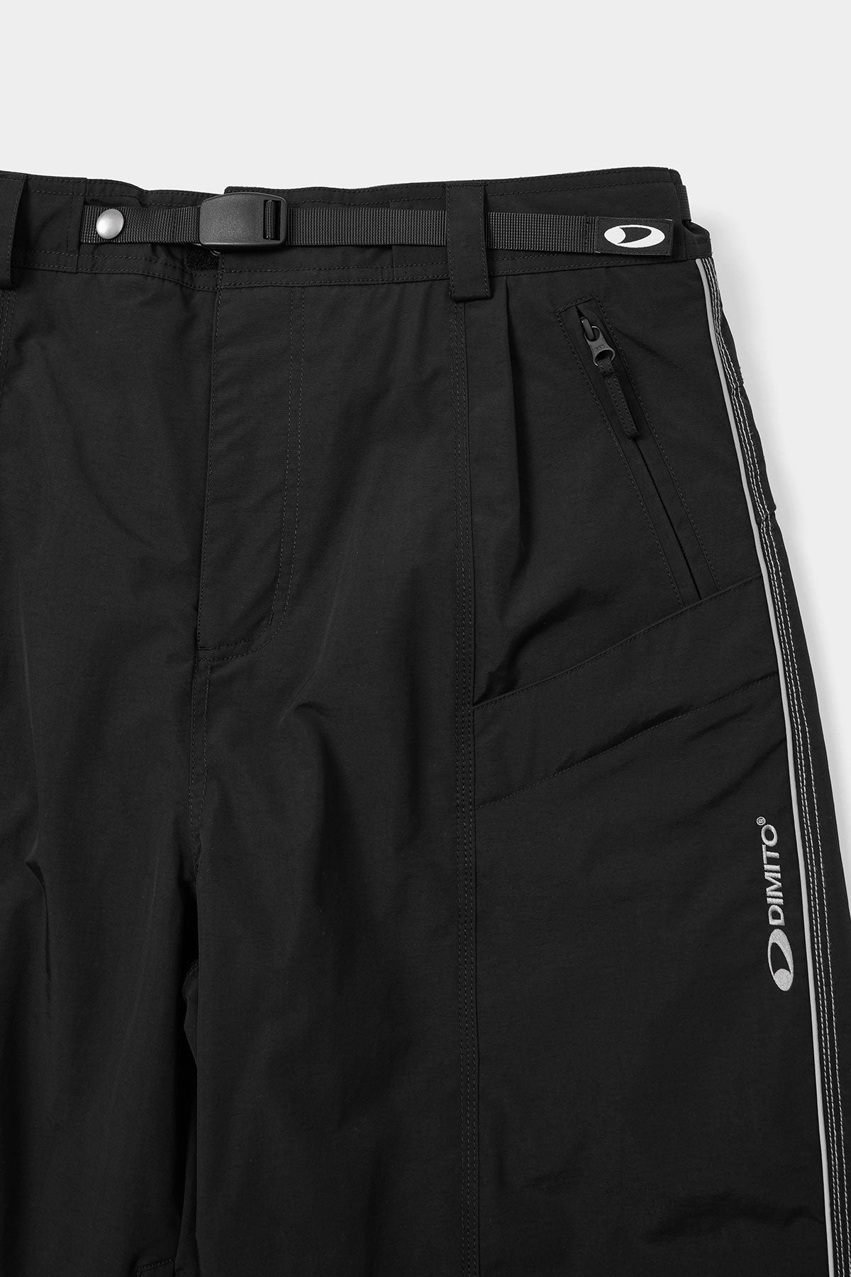 STAFF LINE PANTS (WIDE FIT LV.2) BLACK