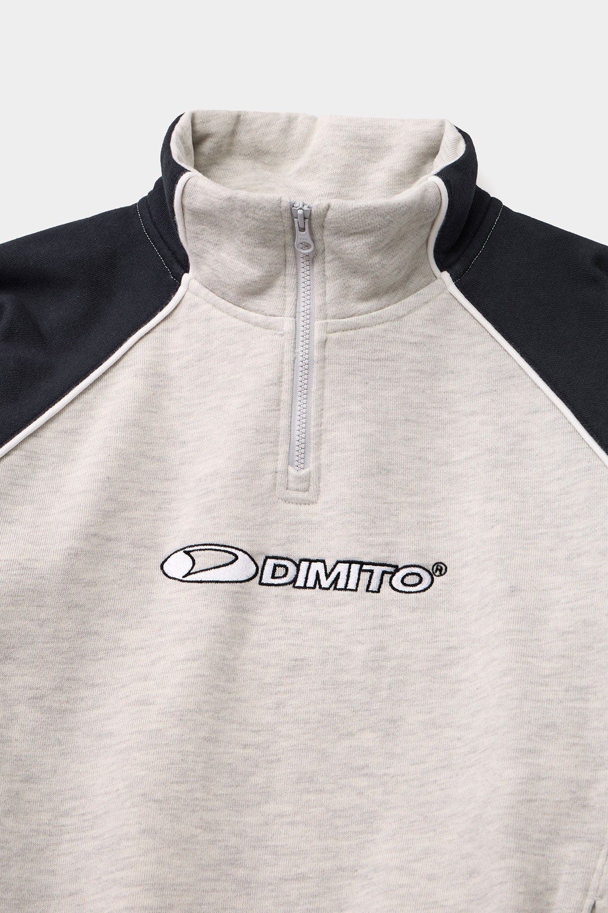 SPORTS HALF ZIP SWEATSHIRT WARM ASH
