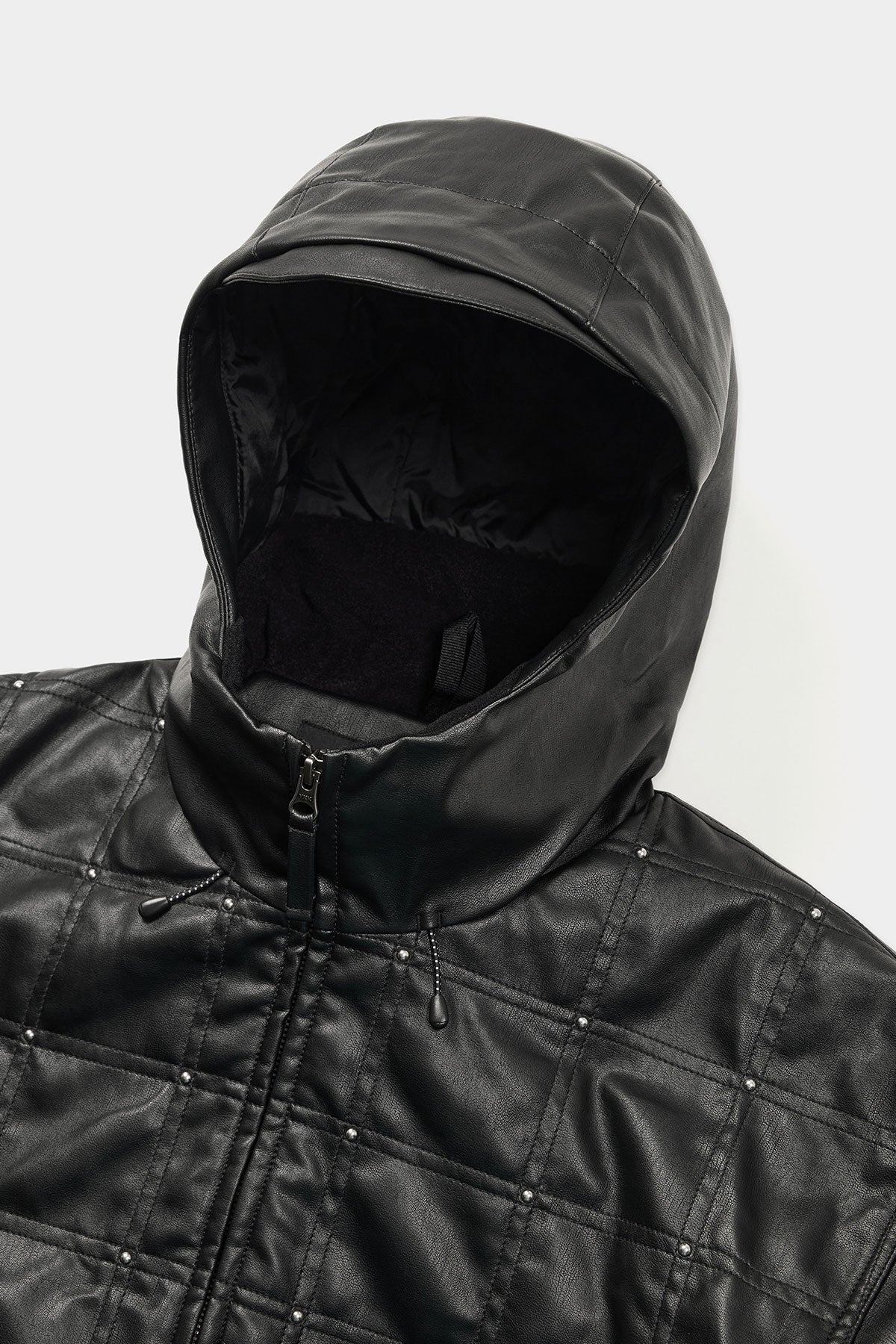 STUD FAUX LEATHER HD JACKET BLACK (Delivery start : 26.09.09)