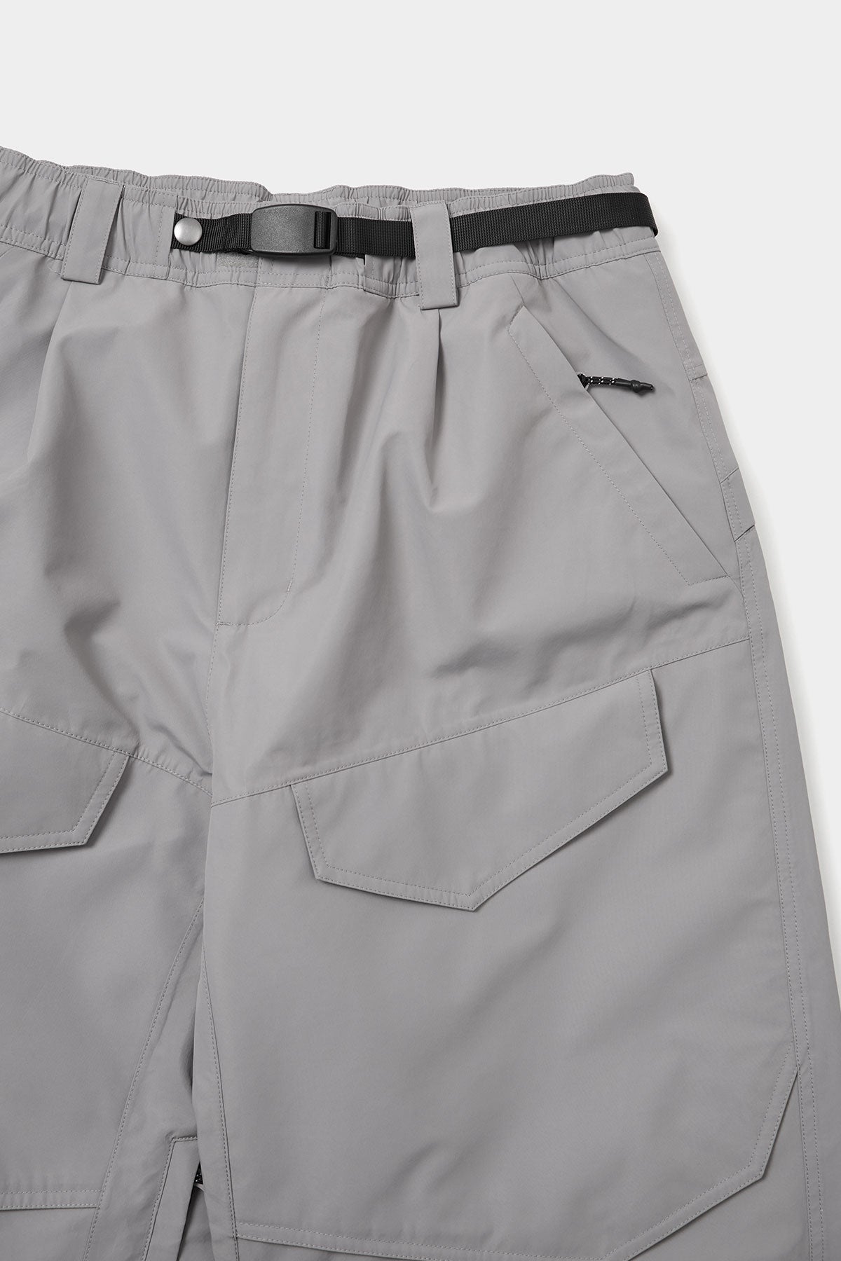 26 AIR VENT BANDED PANTS (WIDE FIT LV.1) BLACK