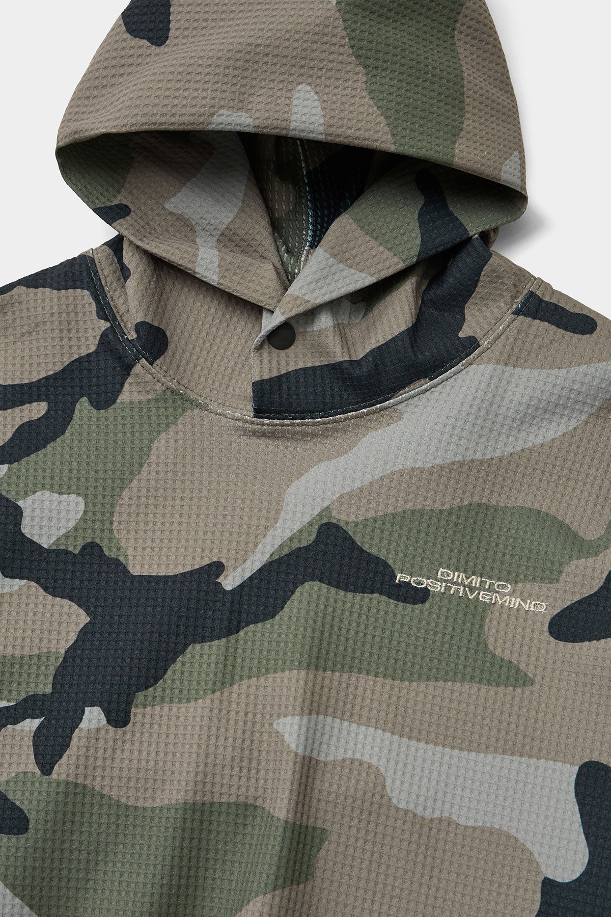 LW WAFFLE HOODIE FADE CAMO