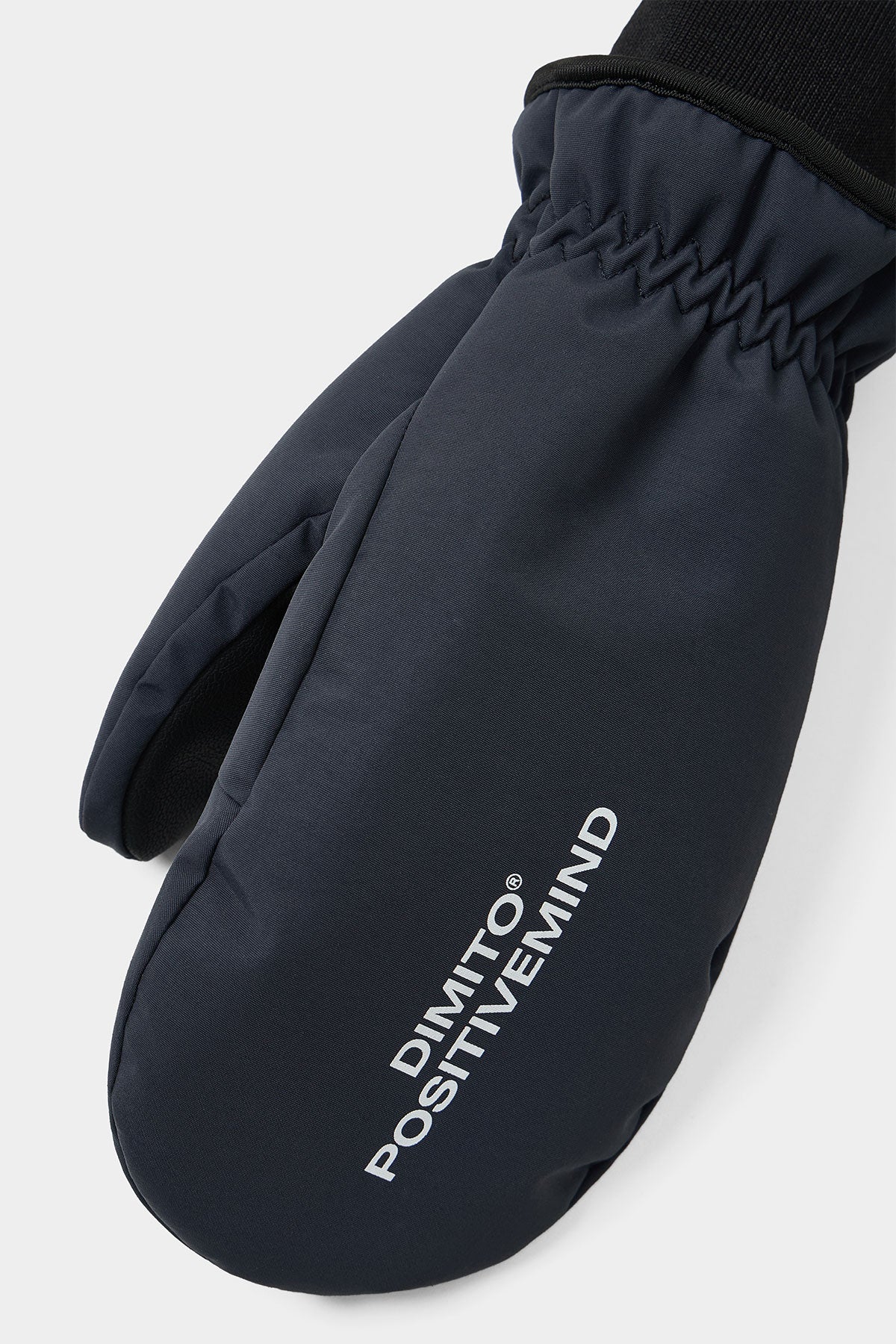 BASIC LOGO MITTEN TEAL NAVY