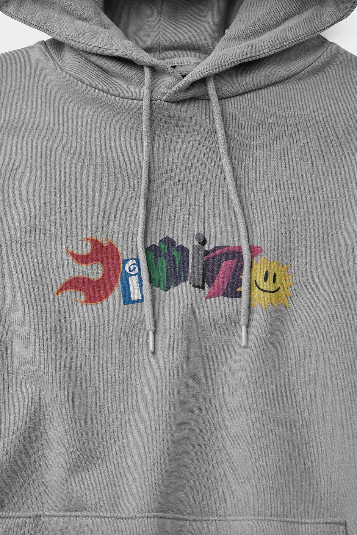 GRAPHIC COMBO HOODIE WASHED GREY (Delivery date : 26.09.28)