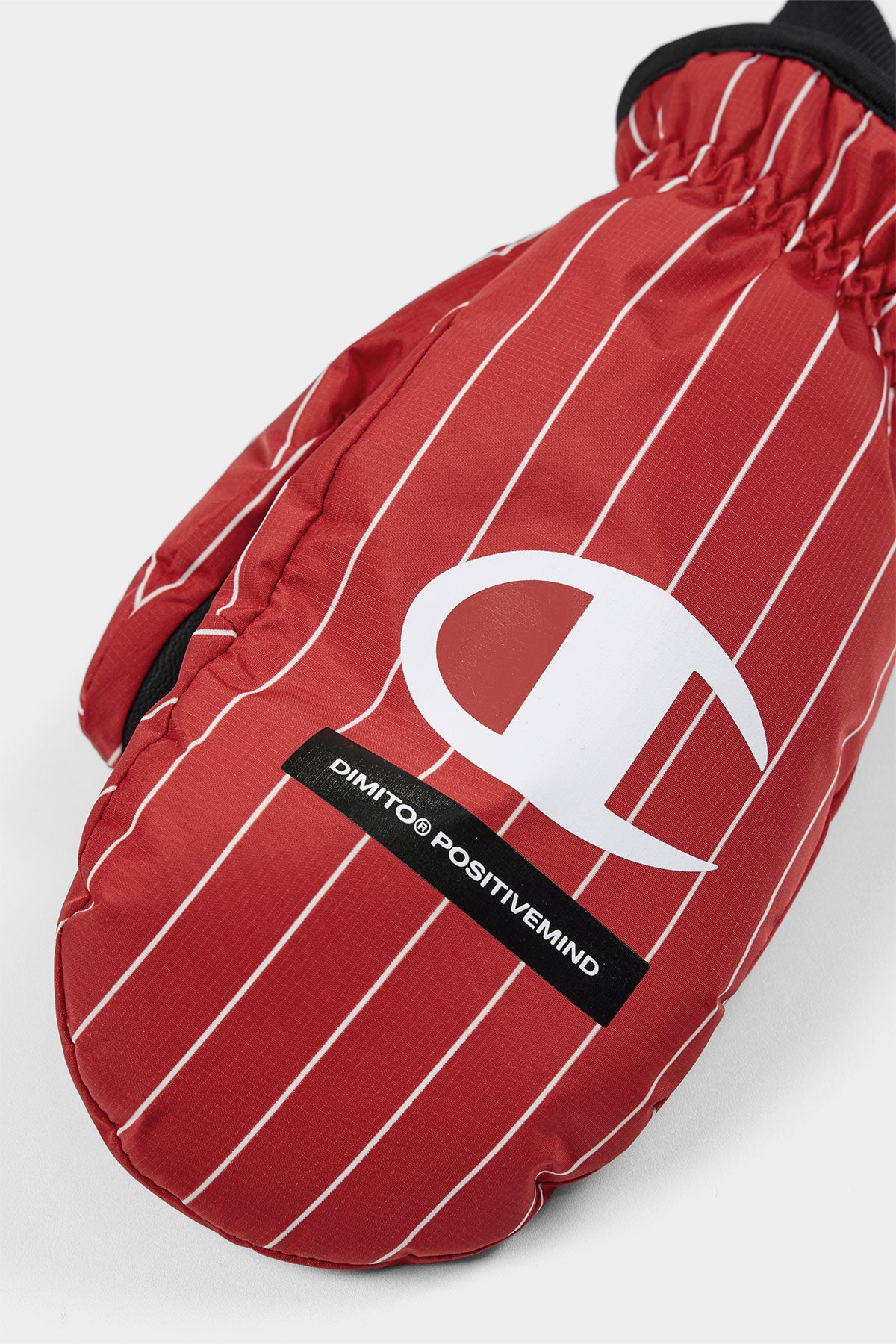 [CHAMPION x DIMITO] C-LOGO MITTEN STRIPE RED (Available date : 26.10.12)