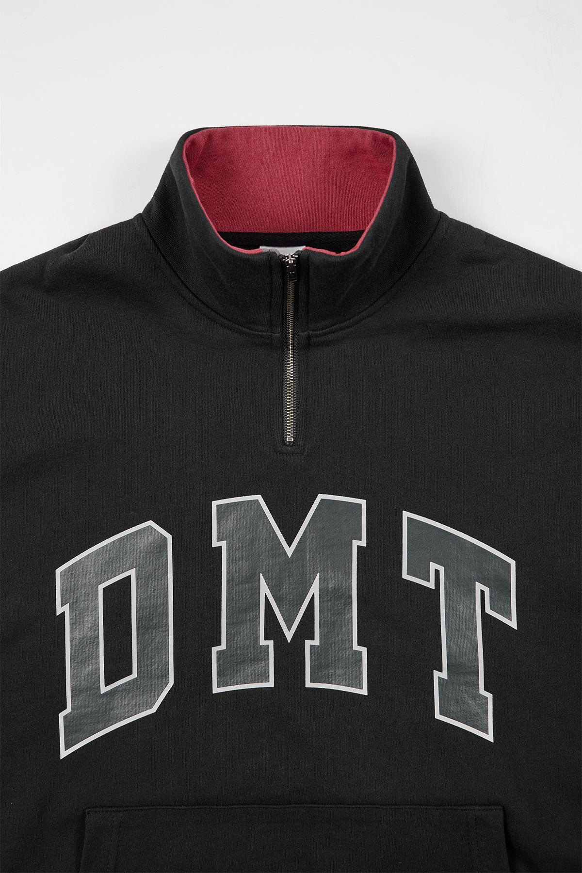 [CHAMPION x DIMITO] DMT VARSITY HALF ZIP SWEATSHIRT BLACK (Available date : 26.10.12)