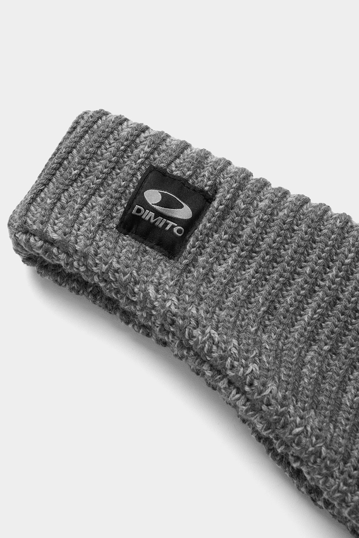 BASIC KNIT HAIRBAND GREY