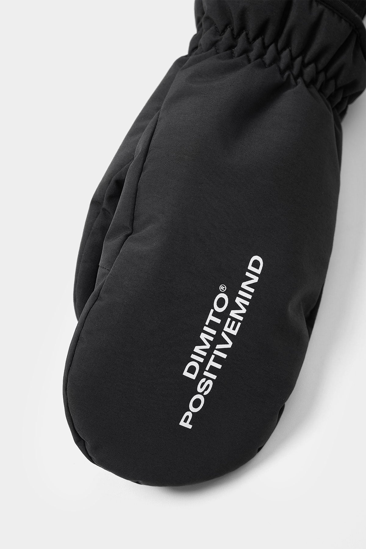 BASIC LOGO MITTEN BLACK