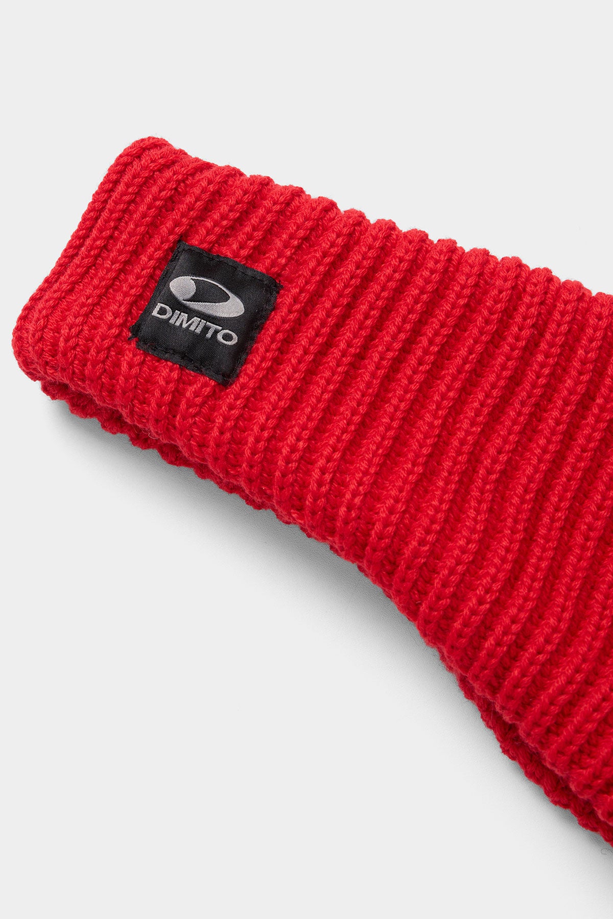 BASIC KNIT HAIRBAND RED