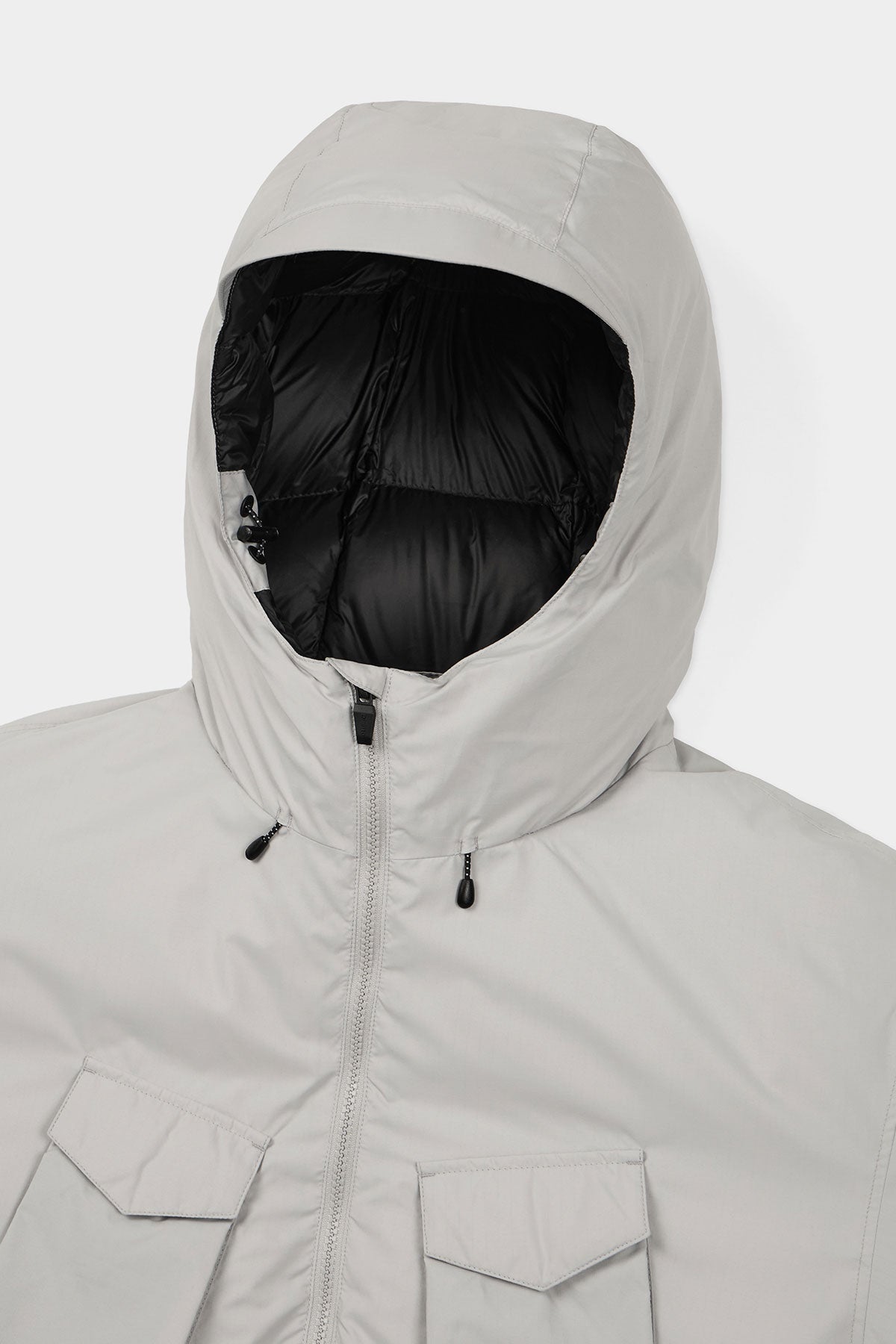 UTILITY GOOSE DOWN HD JACKET SMOKE (Delivery date : 26.09.28)