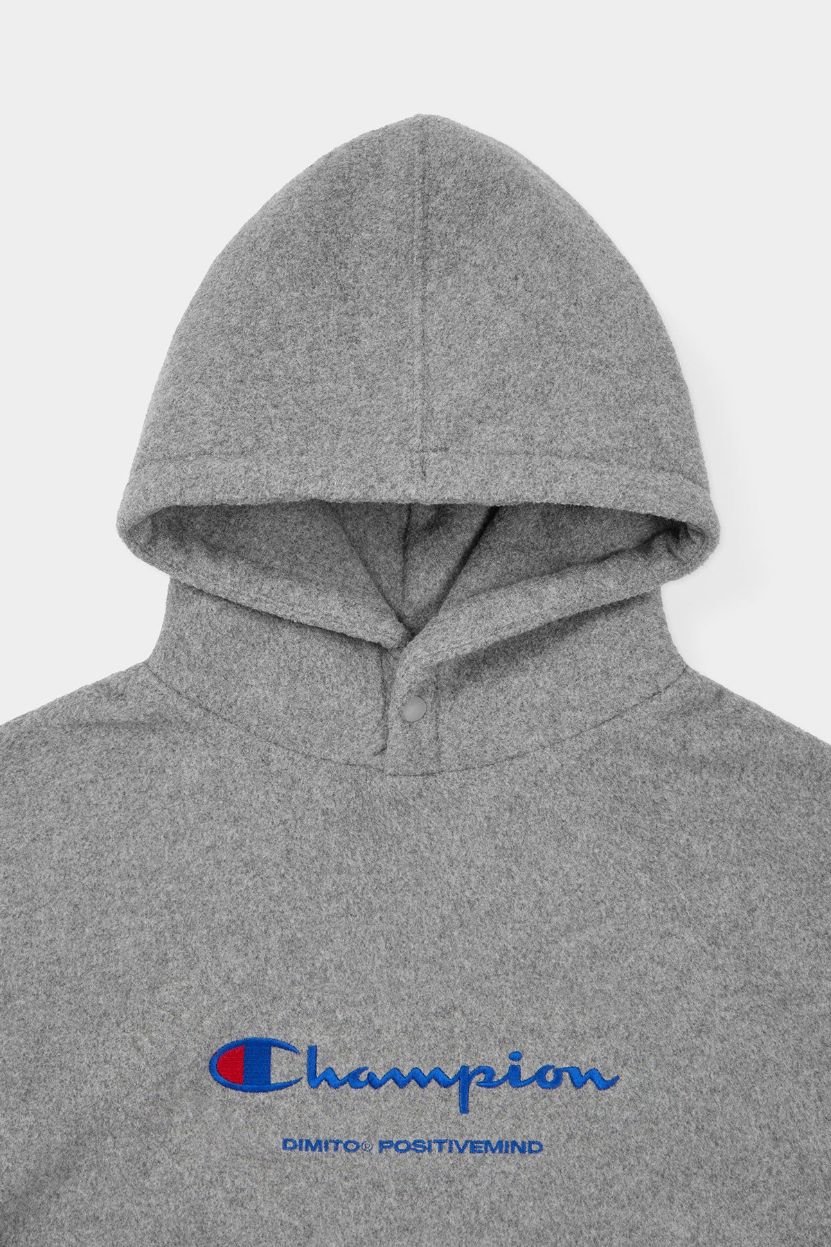 [CHAMPION x DIMITO] SCRIPT FLEECE HOODIE WARM GREY (Available date : 26.10.12)
