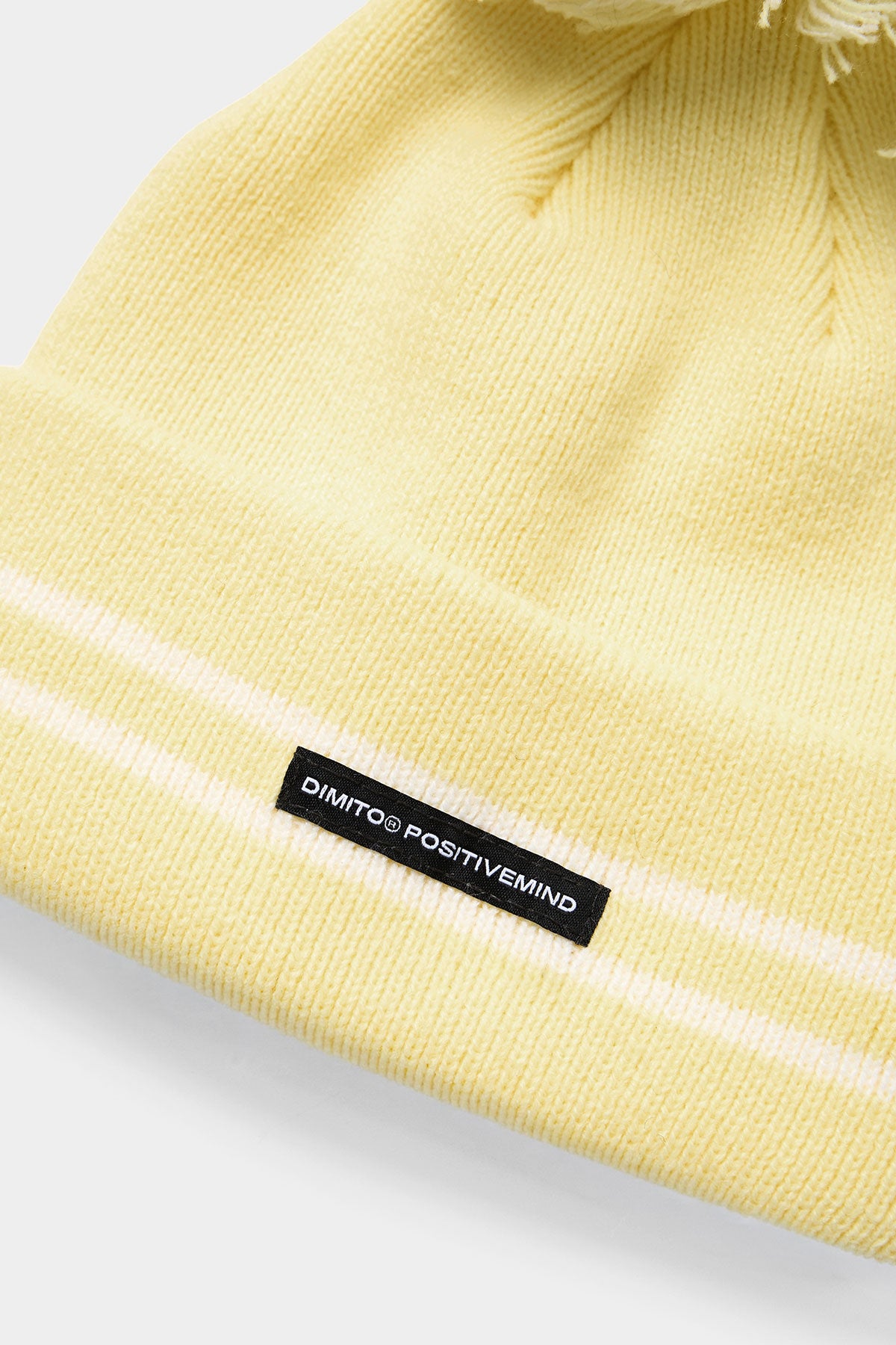 POM-POM BEANIE YELLOW